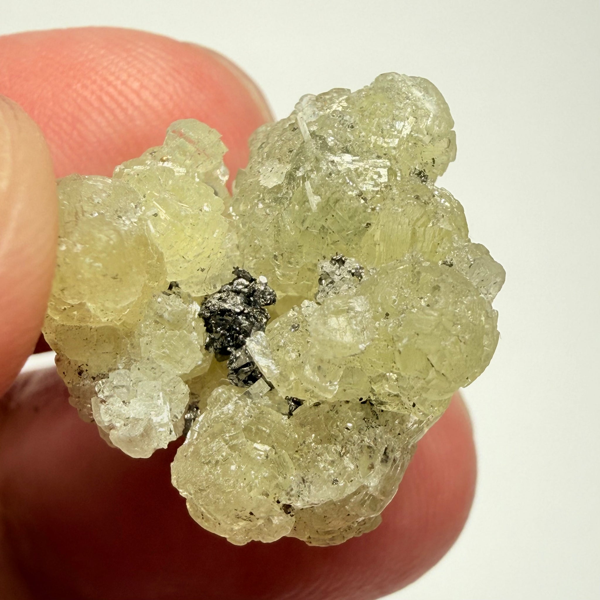 Prehnite Crystal, 27.90ct, Merelani Hills, Tanzania, Unheated Untreated&nbsp;
