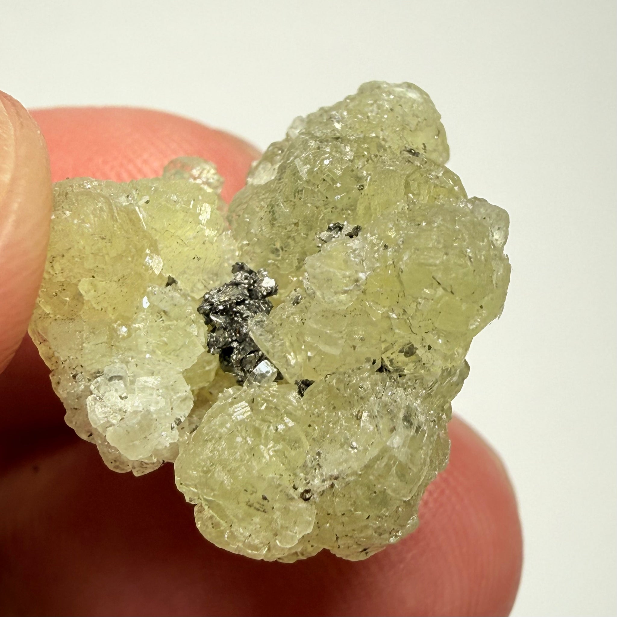 Prehnite Crystal, 27.90ct, Merelani Hills, Tanzania, Unheated Untreated&nbsp;
