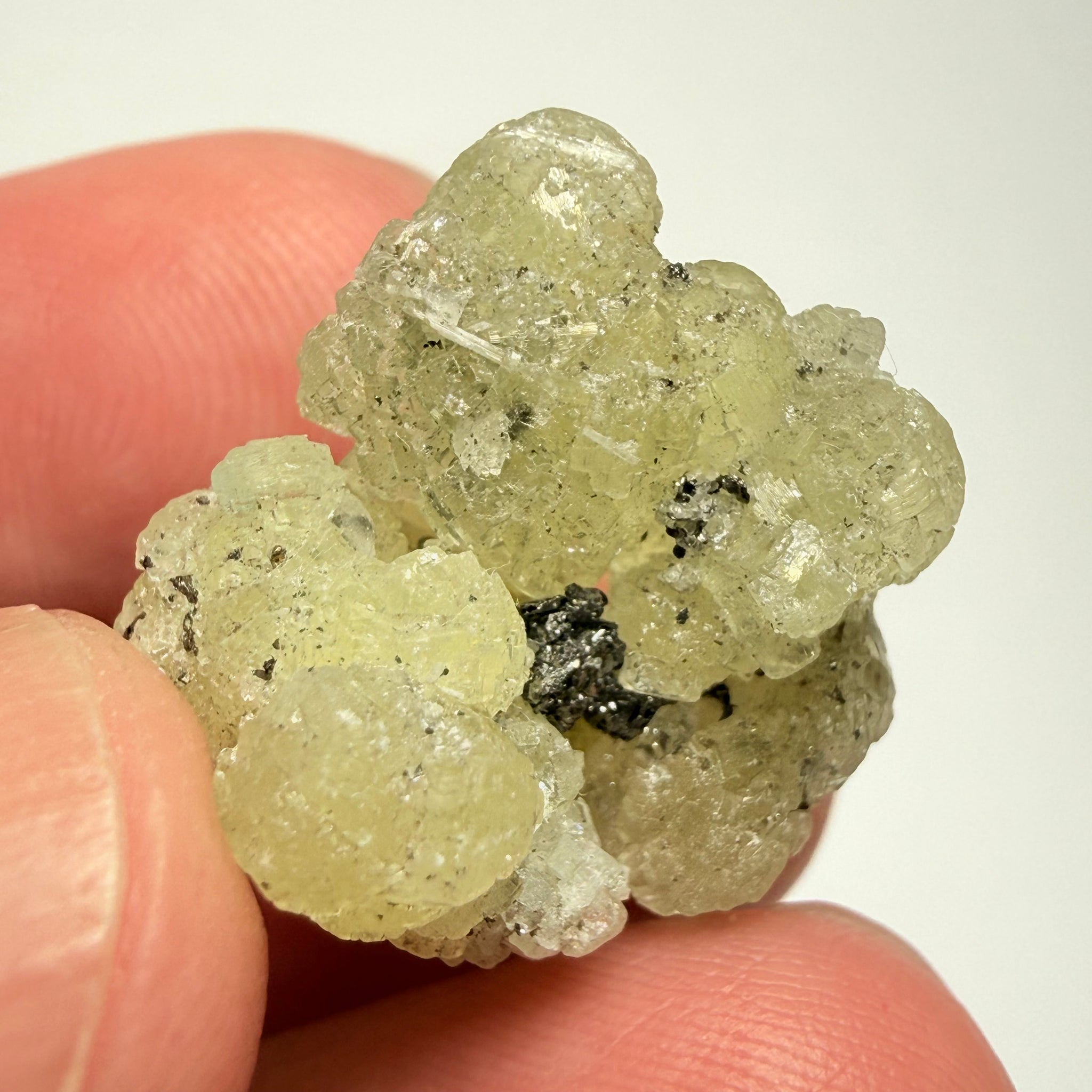 Prehnite Crystal, 27.90ct, Merelani Hills, Tanzania, Unheated Untreated&nbsp;