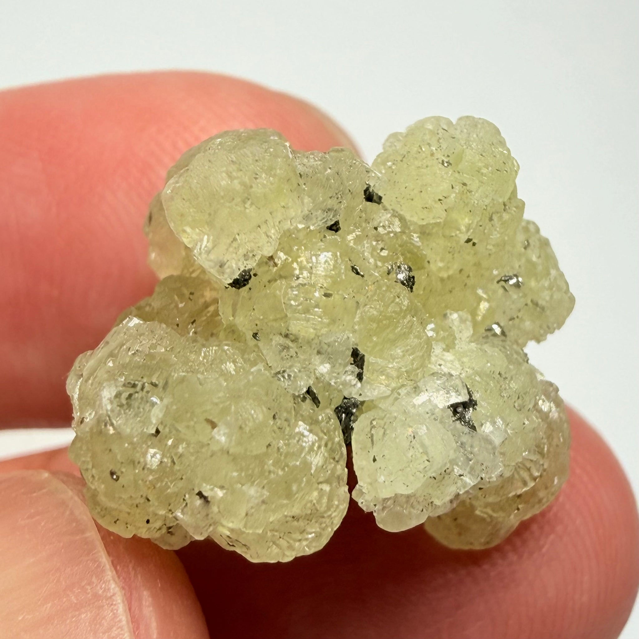Prehnite Crystal, 27.90ct, Merelani Hills, Tanzania, Unheated Untreated&nbsp;