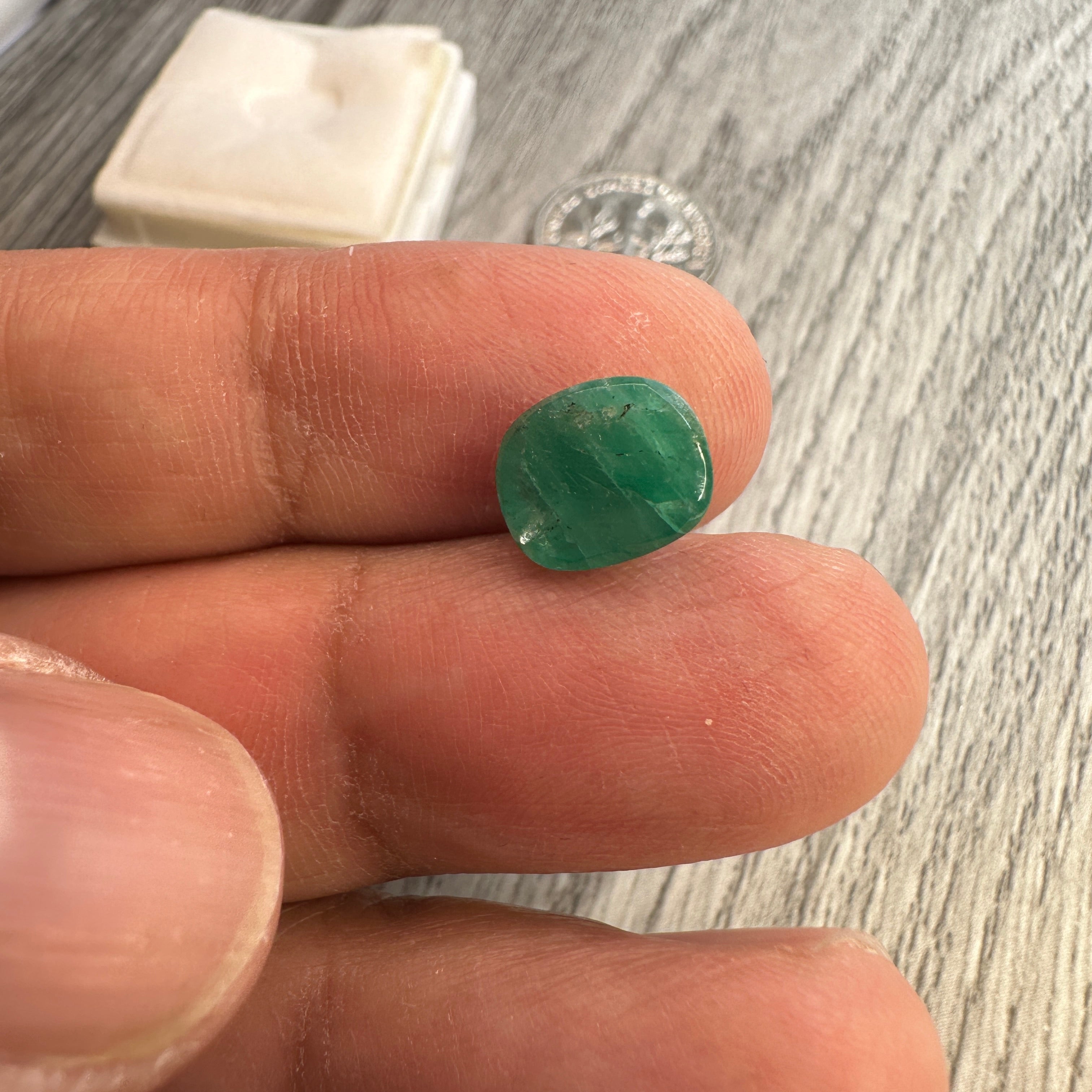 2.79ct Emerald, Tanzania, No Oil, Untreated Unheated