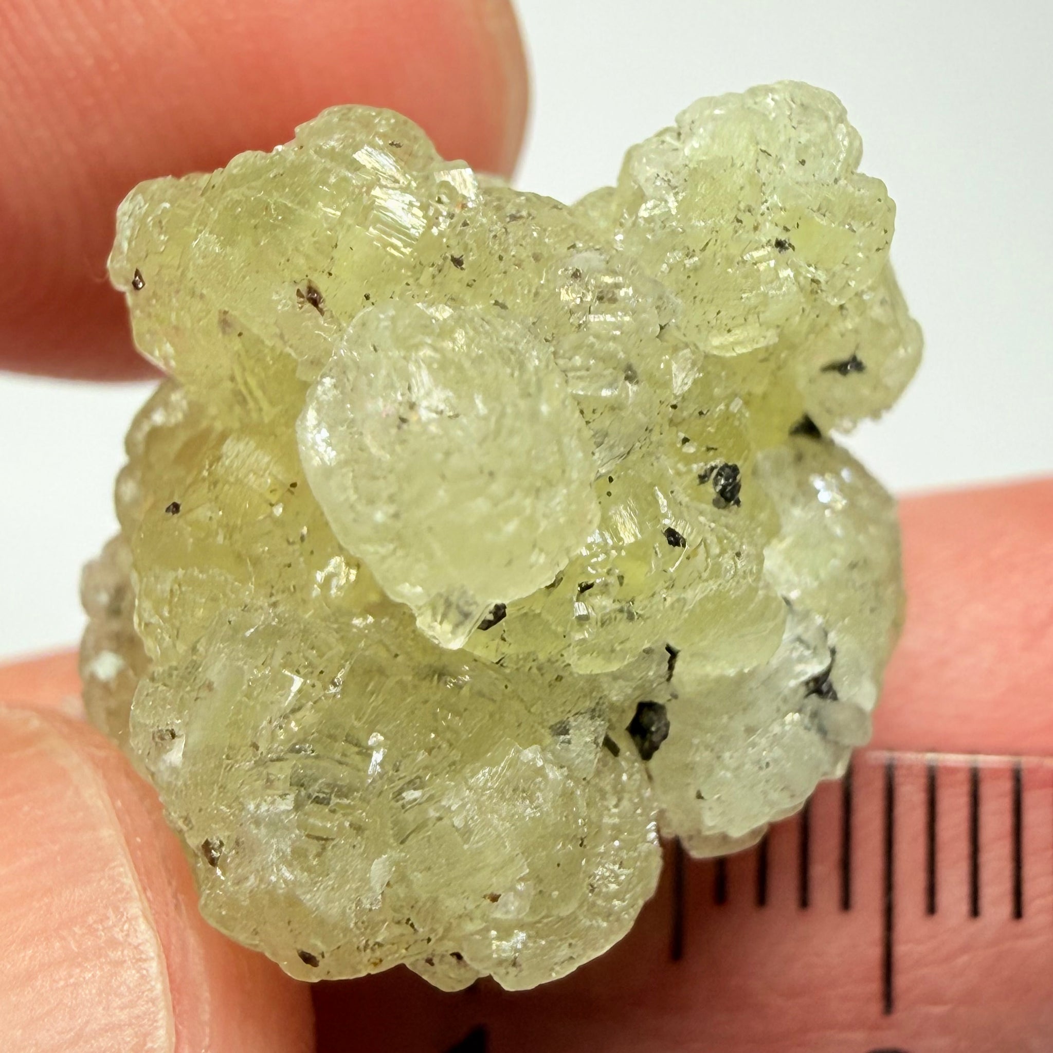 Prehnite Crystal, 27.90ct, Merelani Hills, Tanzania, Unheated Untreated&nbsp;