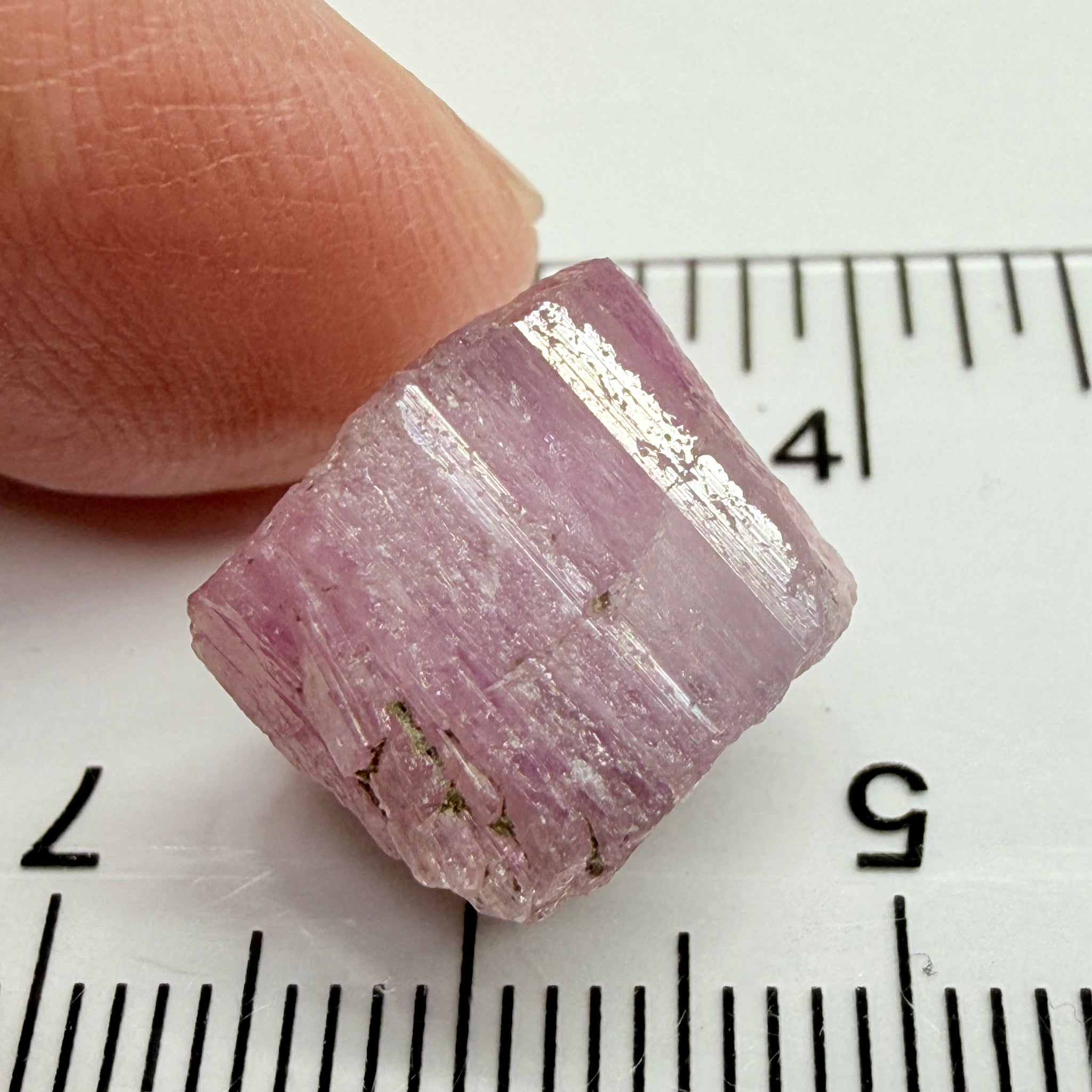 Pink Tanzanite Crystal Specimen, 15.14ct, Merelani, Tanzania. Unheated Unheated