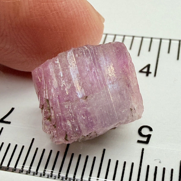 Pink Tanzanite Crystal Specimen, 15.14ct, Merelani, Tanzania. Unheated Unheated