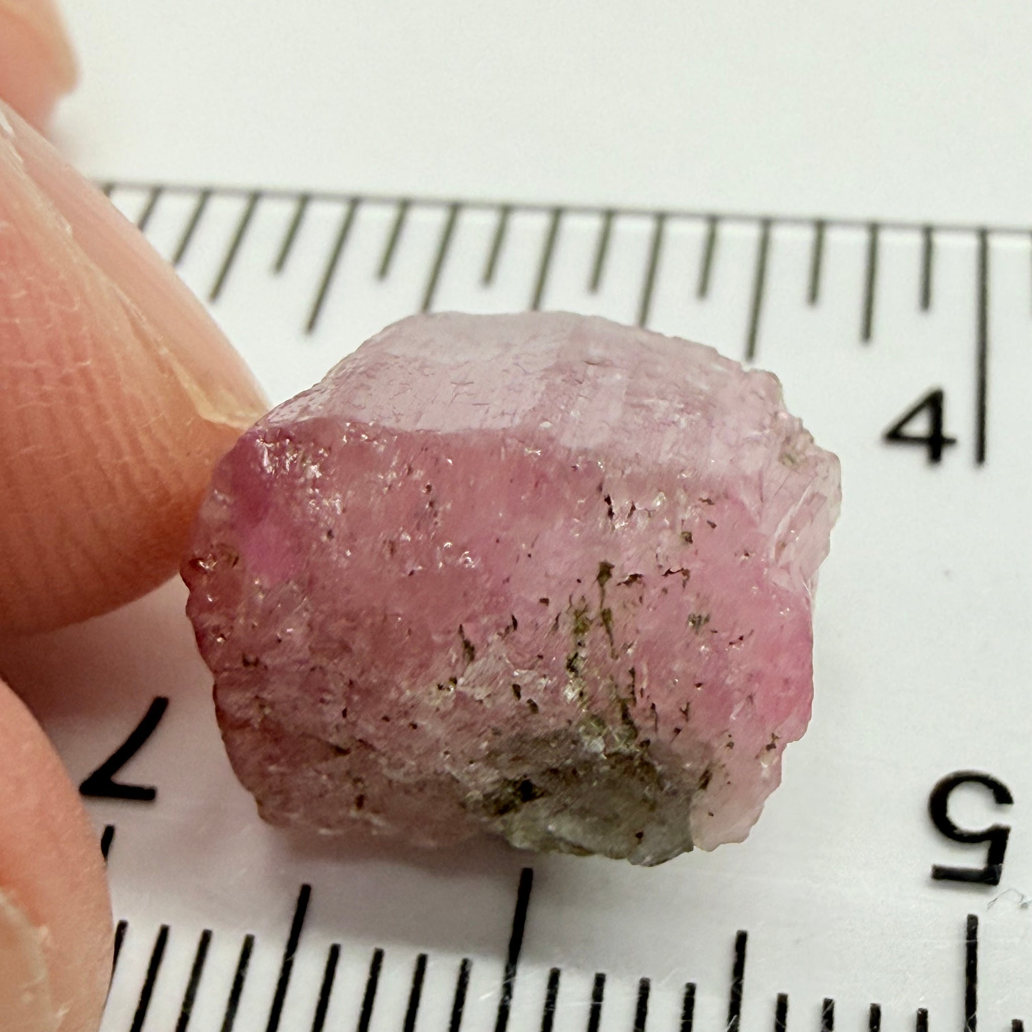 Pink Tanzanite Crystal Specimen, 15.14ct, Merelani, Tanzania. Unheated Unheated
