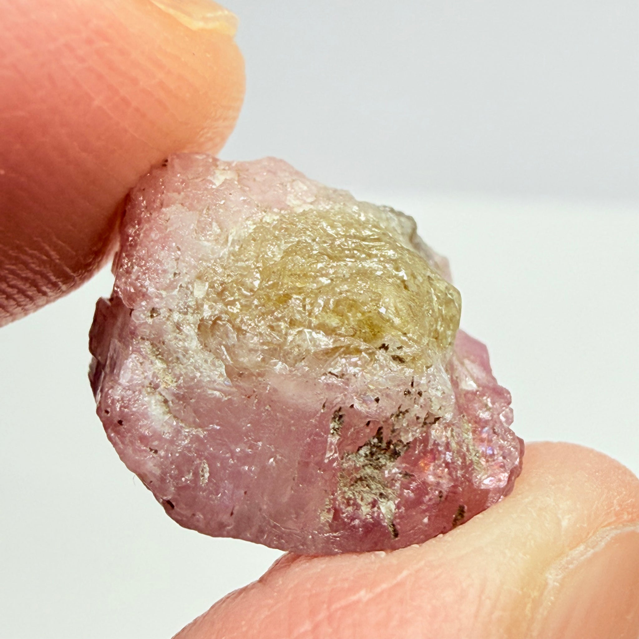 Pink Tanzanite Crystal Specimen, 15.14ct, Merelani, Tanzania. Unheated Unheated