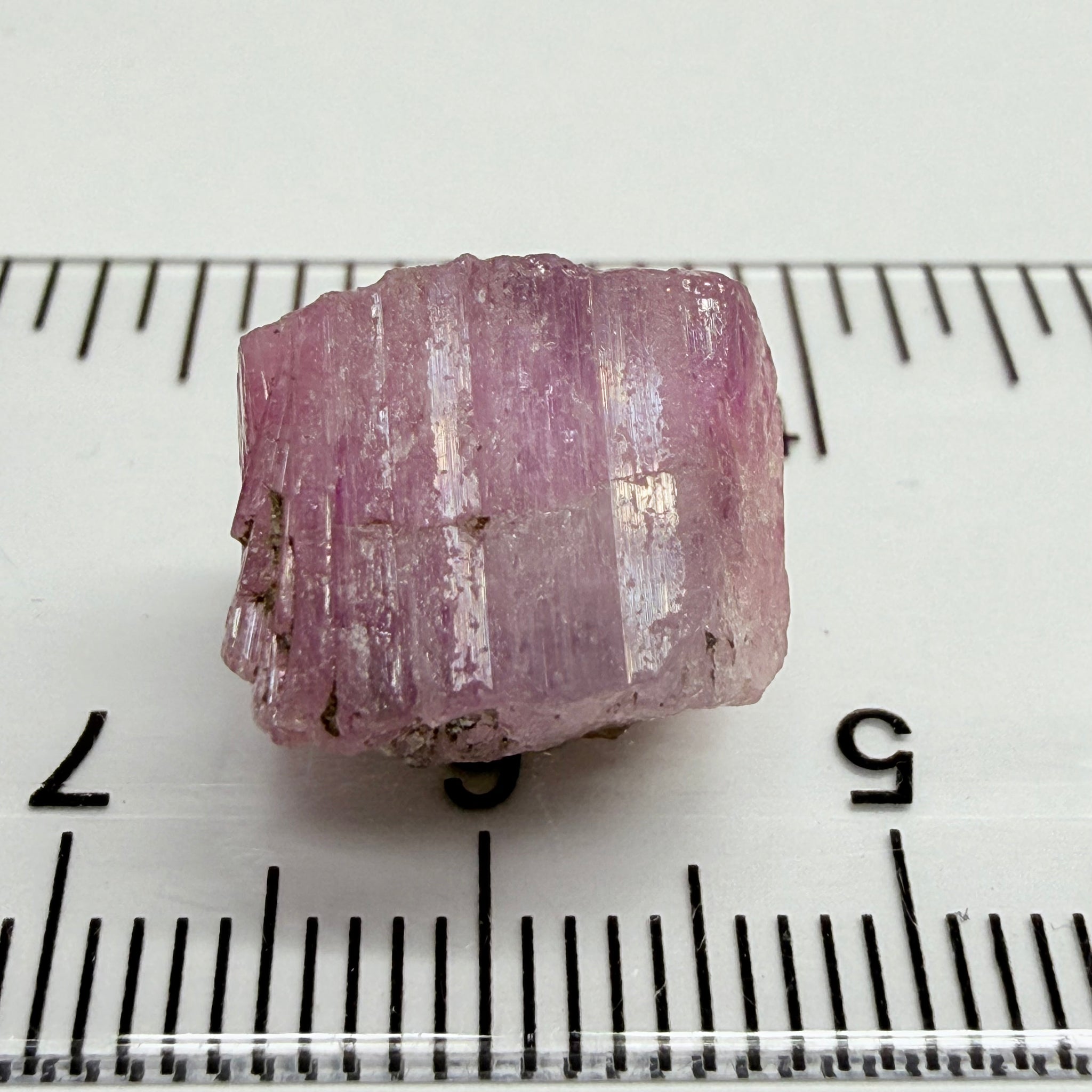 Pink Tanzanite Crystal Specimen, 15.14ct, Merelani, Tanzania. Unheated Unheated