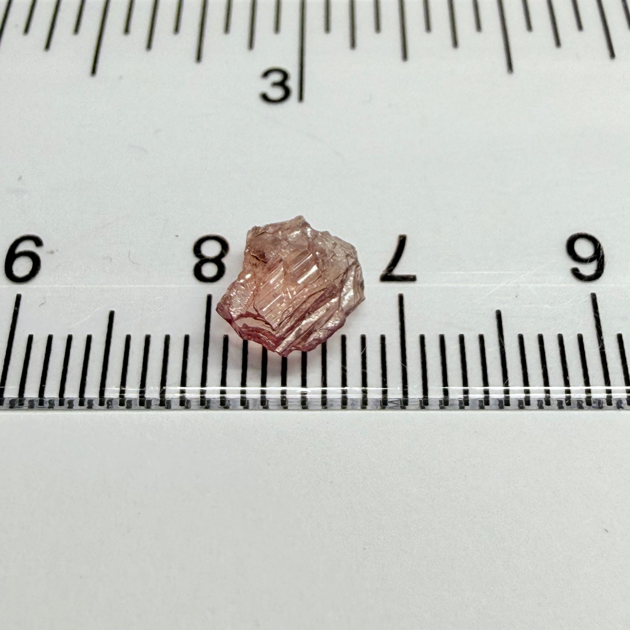 Pink Tanzanite Crystal Specimen, 1.22ct, Merelani, Tanzania. Unheated Unheated