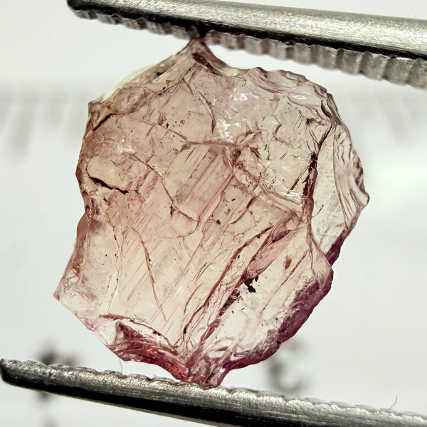 Pink Tanzanite Crystal Specimen, 1.22ct, Merelani, Tanzania. Unheated Unheated