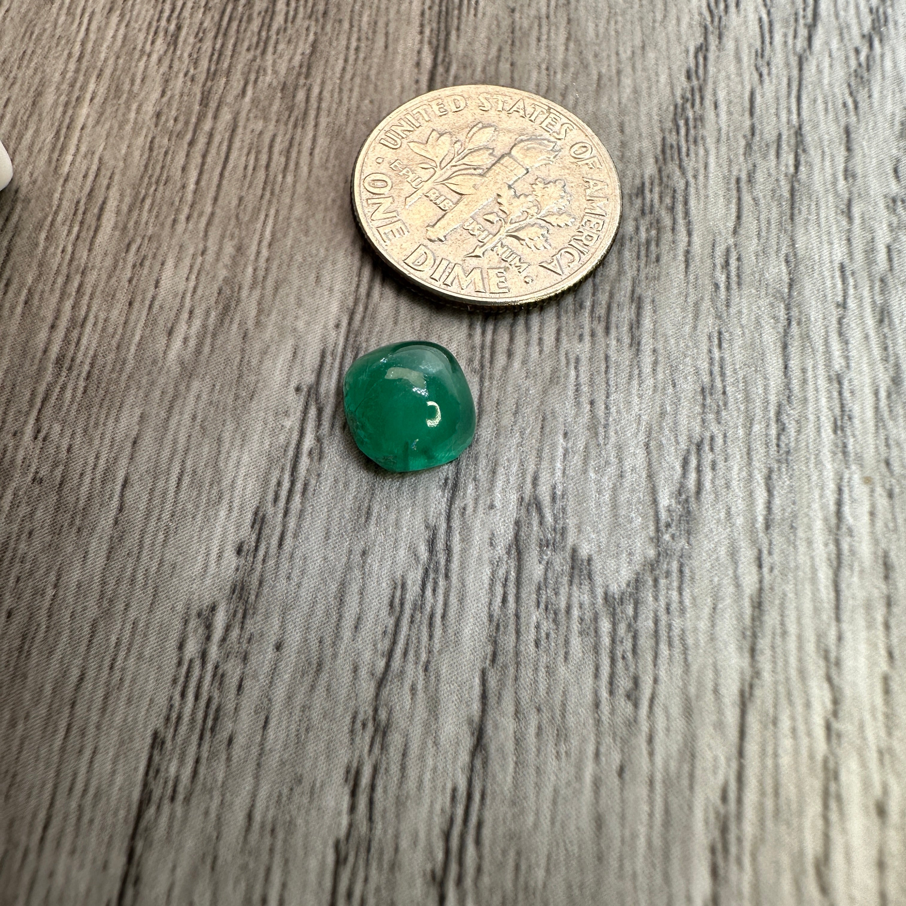 1.80ct Emerald, Tanzania, No Oil, Untreated Unheated