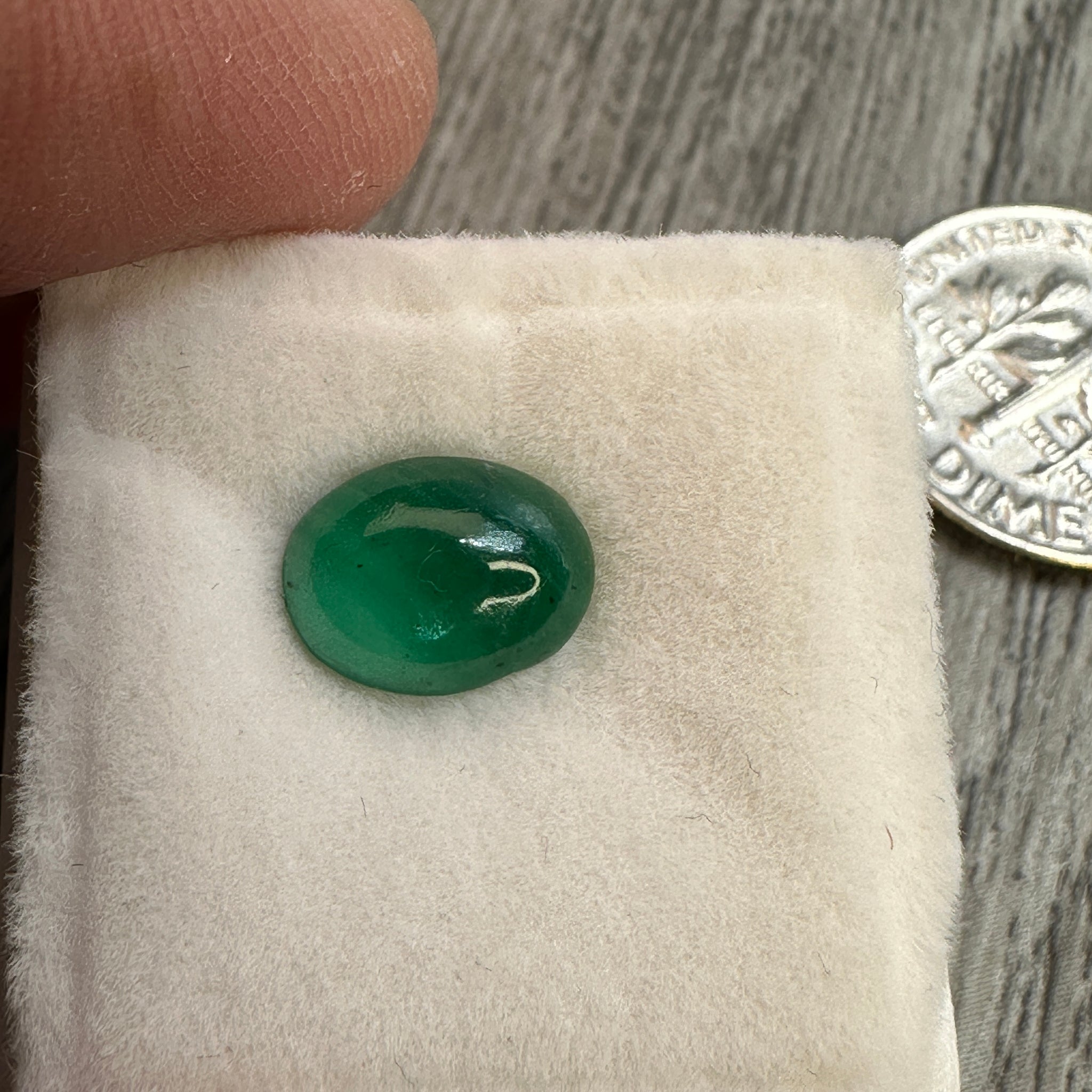 Tanzanian Emerald, 1.70ct, NO OIL, Untreated Unheated