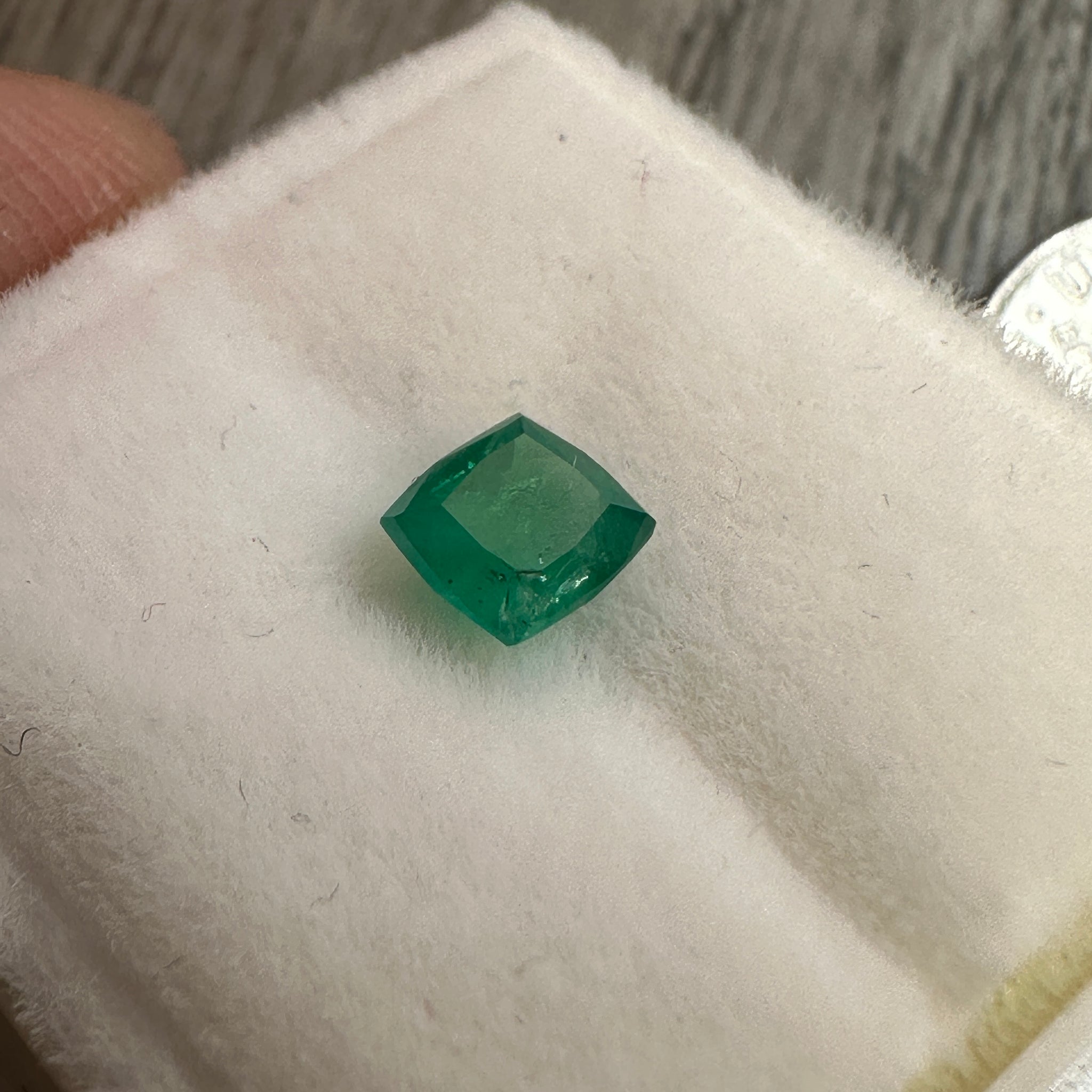 Emerald, Tanzania, 0.47ct, No Oil, Untreated Unheated