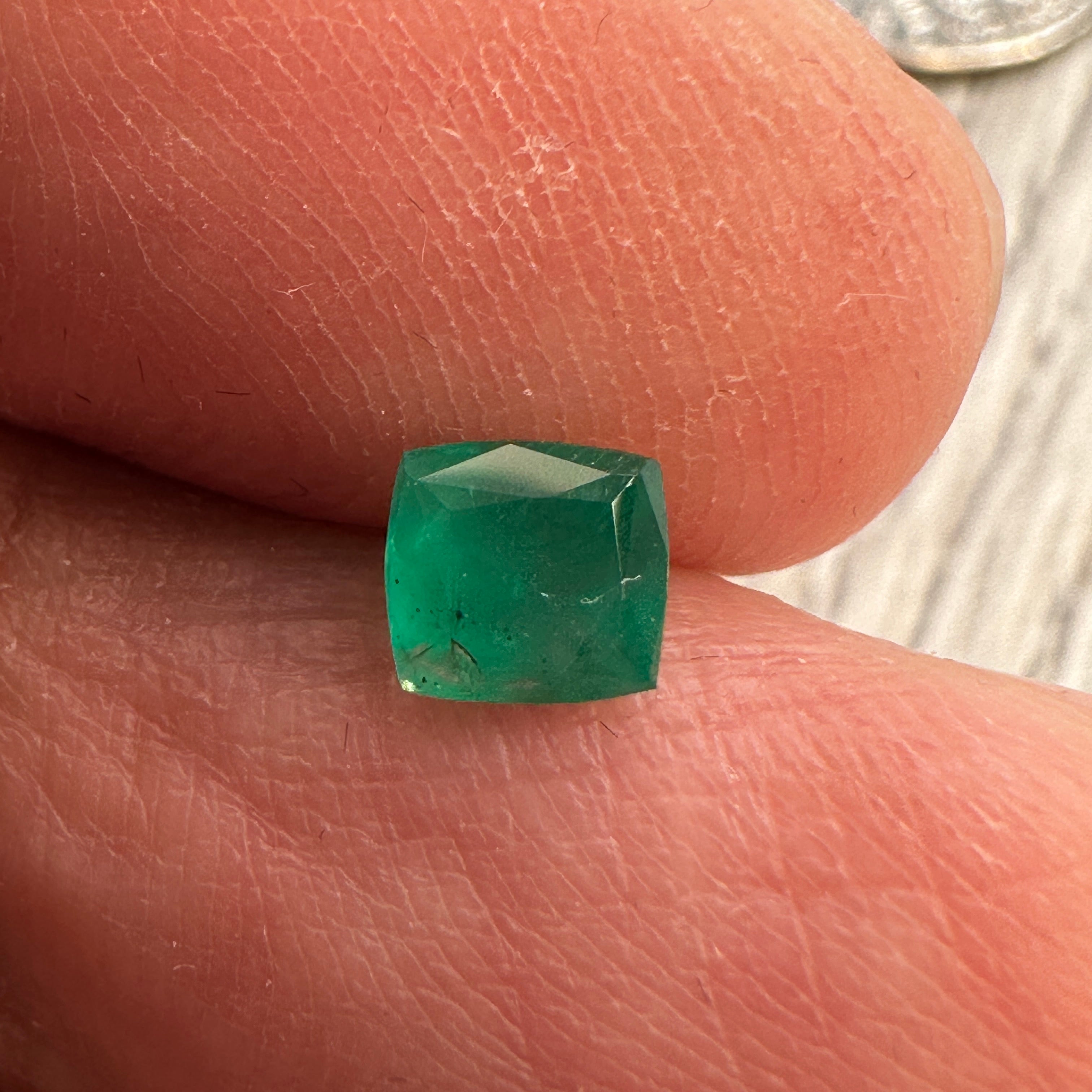 0.47ct Emerald, Tanzania, No Oil, Untreated Unheated