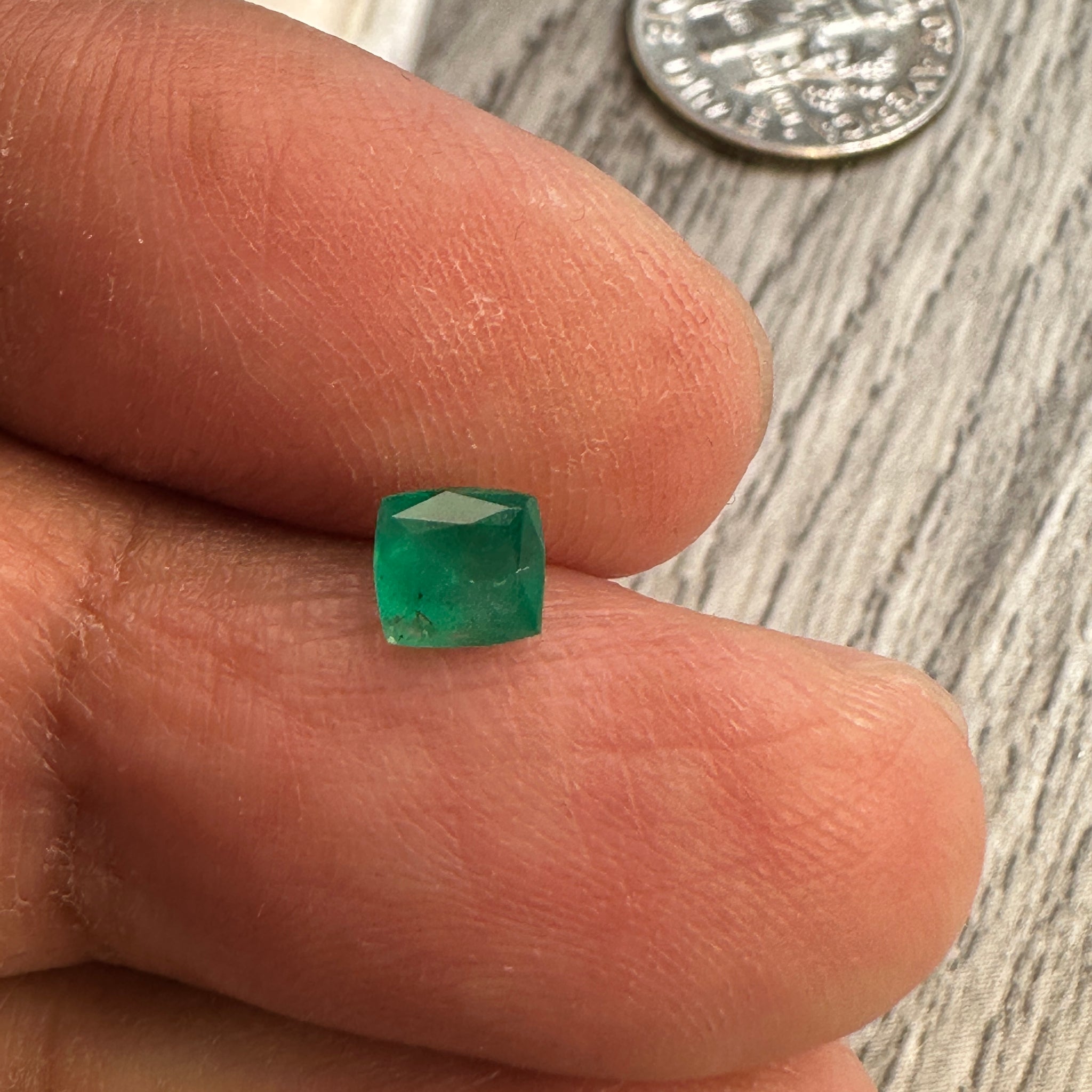 Emerald, Tanzania, 0.47ct, No Oil, Untreated Unheated