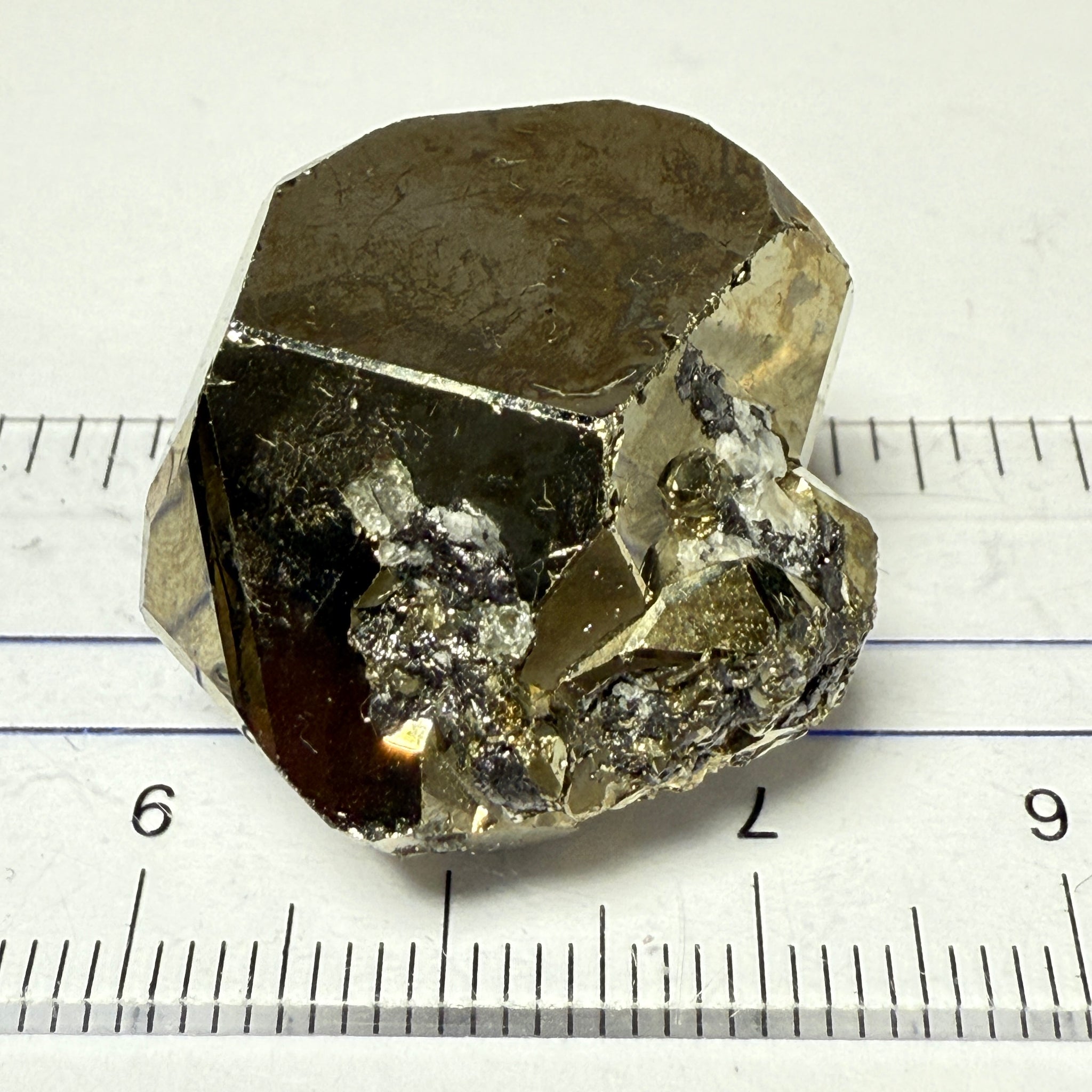 Merelani Pyrite Crystals, yes, from the same mine as Tanzanite, 25gm, Merelani, Tanzania, Untreated Unheated