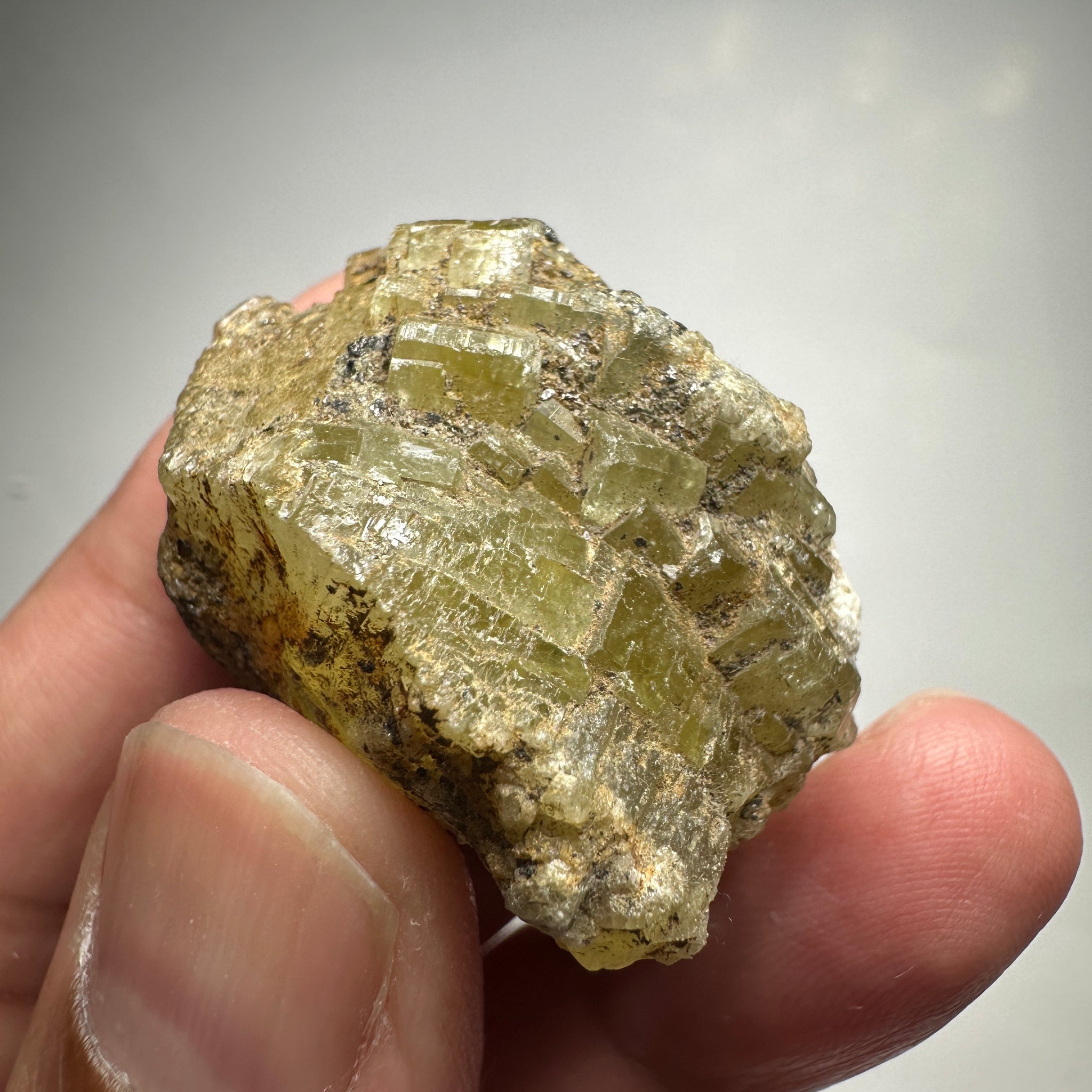 Prehinite Crystal, 146ct / 29.20gm, Merelani, Tanzania, Untreated Unheated.