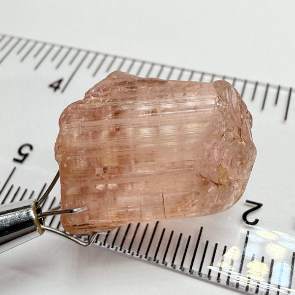 Congo Tourmaline, 27.92ct, Untreated Unheated, si, cut with inclusions or cab
