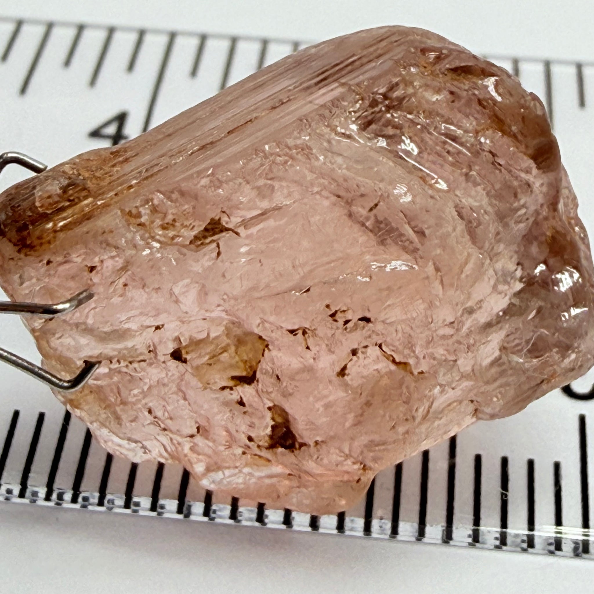 Congo Tourmaline, 27.92ct, Untreated Unheated, si, cut with inclusions or cab