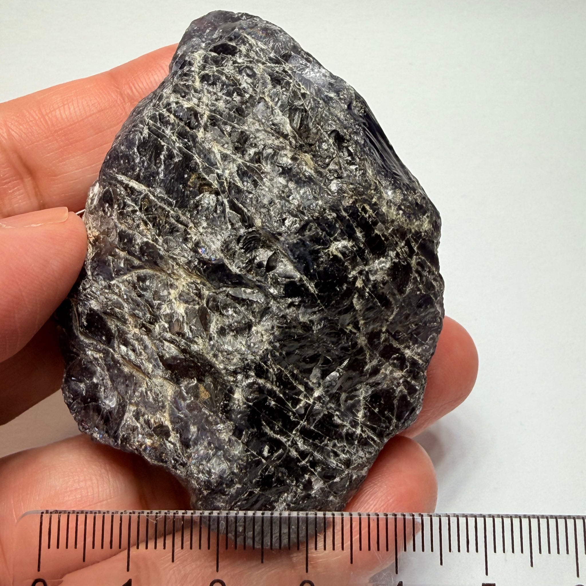 Iolite Specimen, 600.50ct / 120.10gm, Babati, Tanzania, Untreated Unheated, leave as a specimen or break it up for rough, see backlit