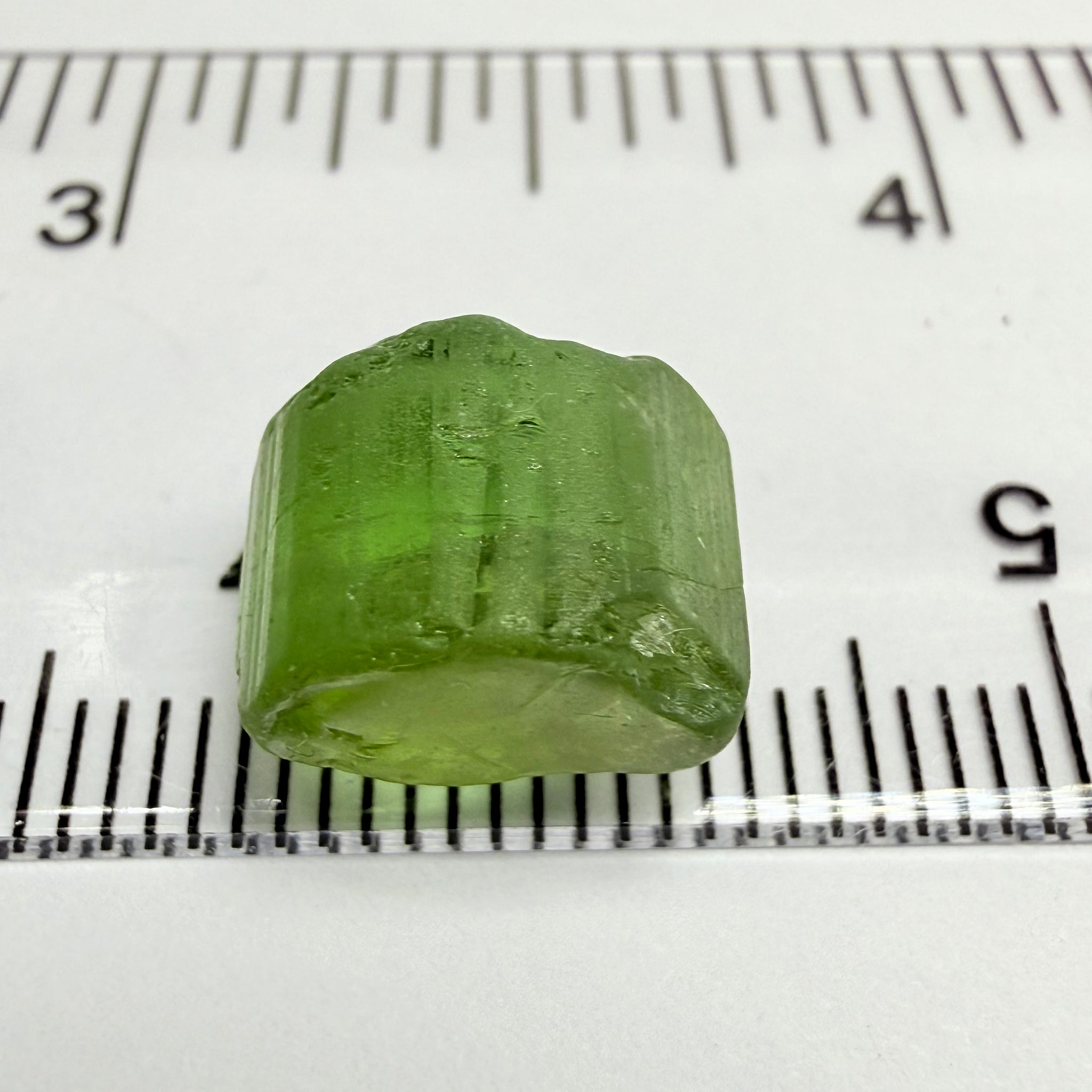 Congo Tourmaline, 8.88ct, Untreated Unheated, dividing crack, see pics I have market the crack, with crack out larger piece is vvs-if