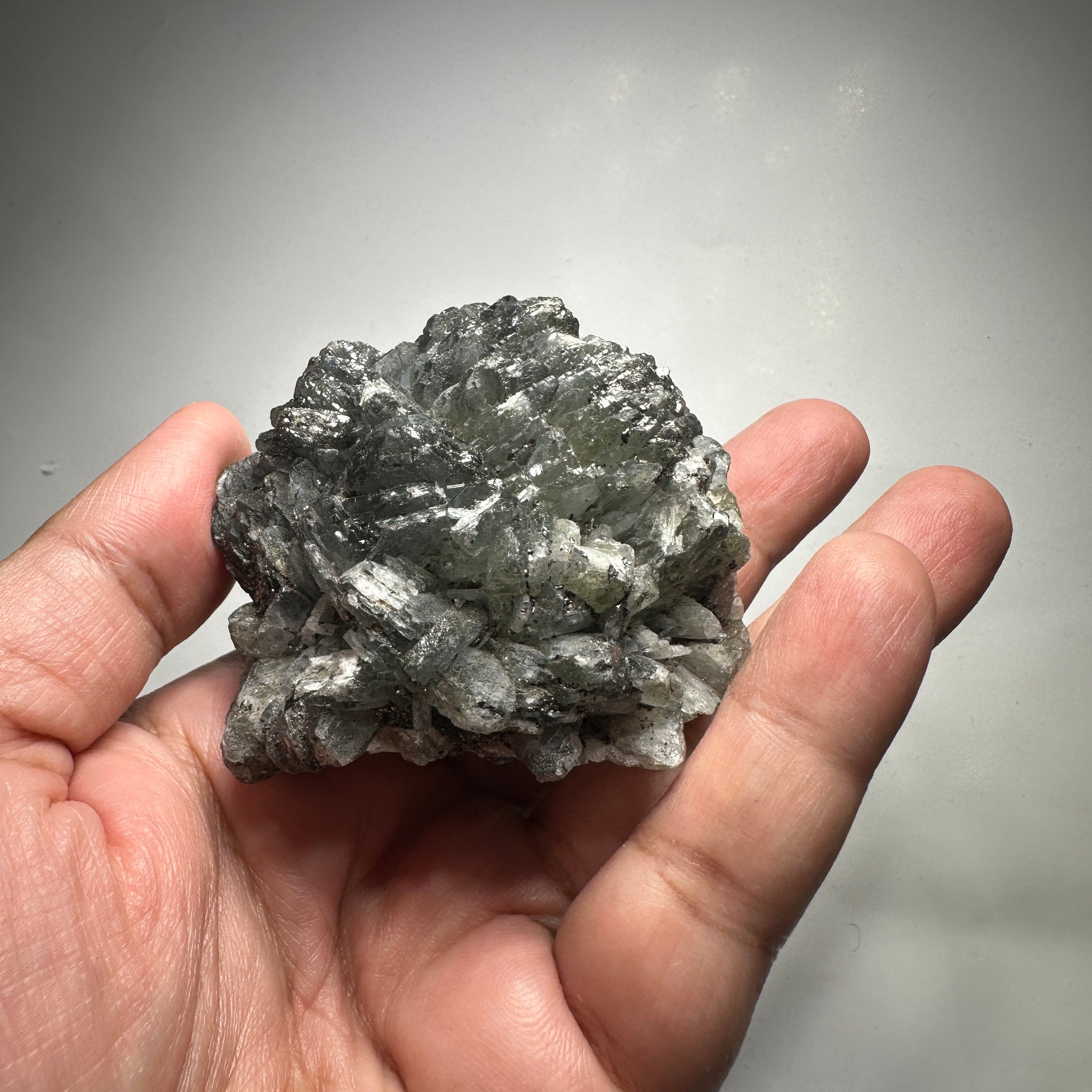 Prehinite Crystal, 1106.50ct / 221.30gm, Merelani, Tanzania, Untreated Unheated. 64.20 x 63.50 x 61.80mm