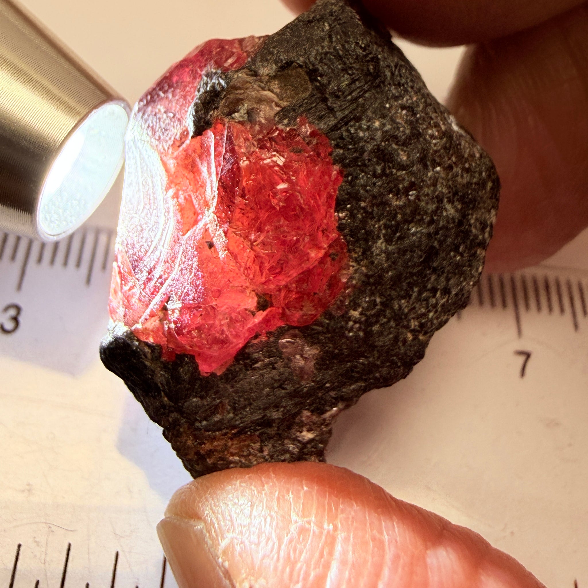 Winza Sapphire Crystal, 115.23ct, Tanzania, Untreated Unheated, gemmy crystal, great for faceting or cabbing/carving, or as a specimen, gemmy portion inside