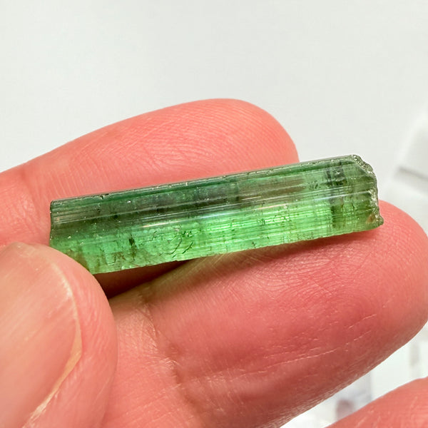 Congo Tourmaline, 14.88ct, Untreated Unheated, si, cut with inclusions