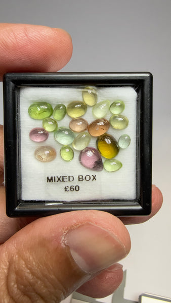 Mixed box, all Untreated Unheated stones from Tanzania.