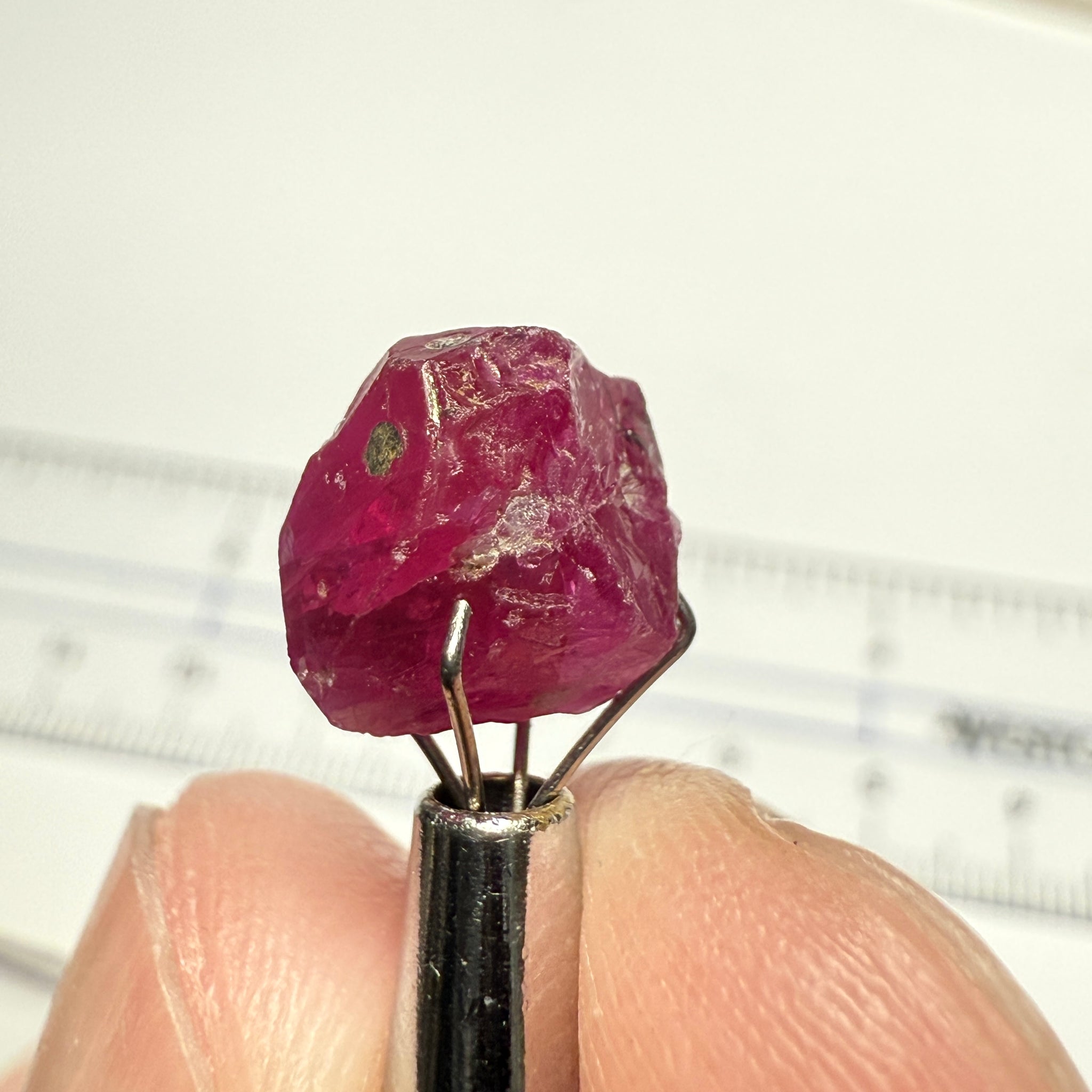 Winza Ruby Crystal, 5.17ct, Winza, Tanzania, Untreated Unheated
