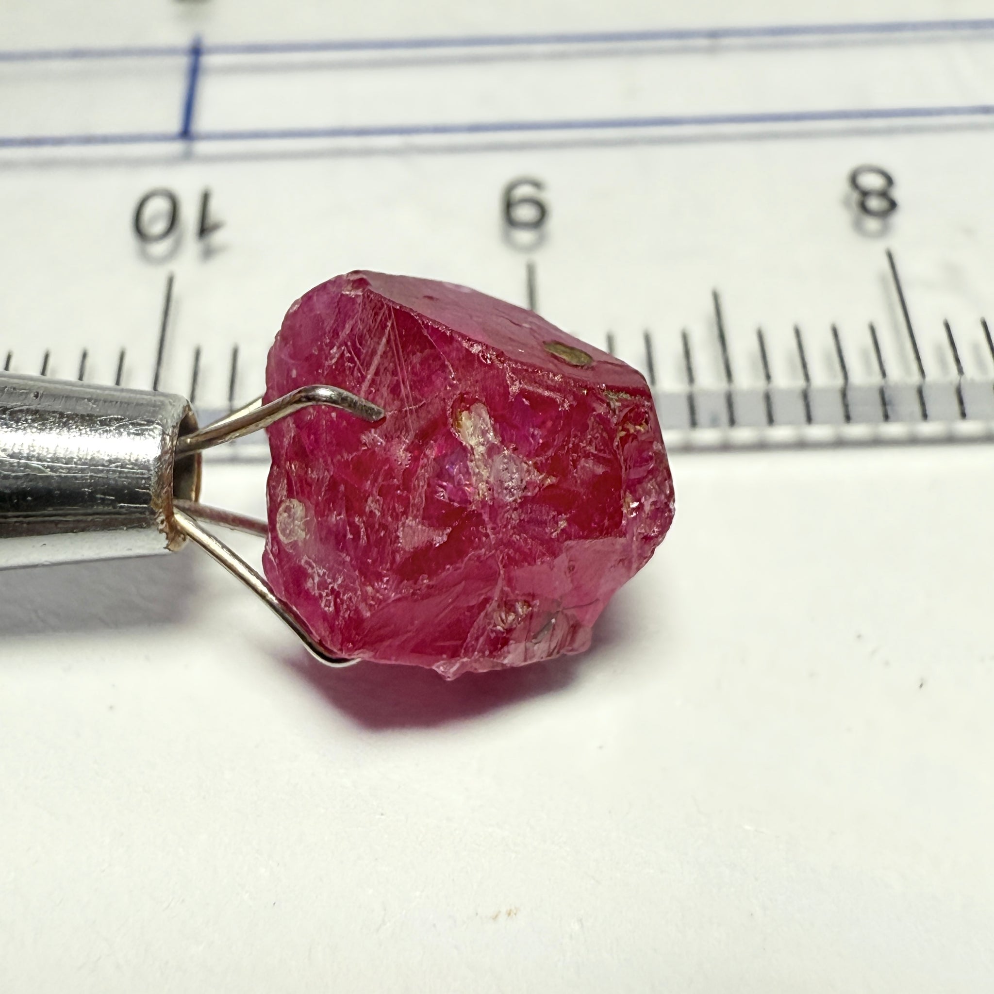Winza Ruby Crystal, 5.17ct, Winza, Tanzania, Untreated Unheated