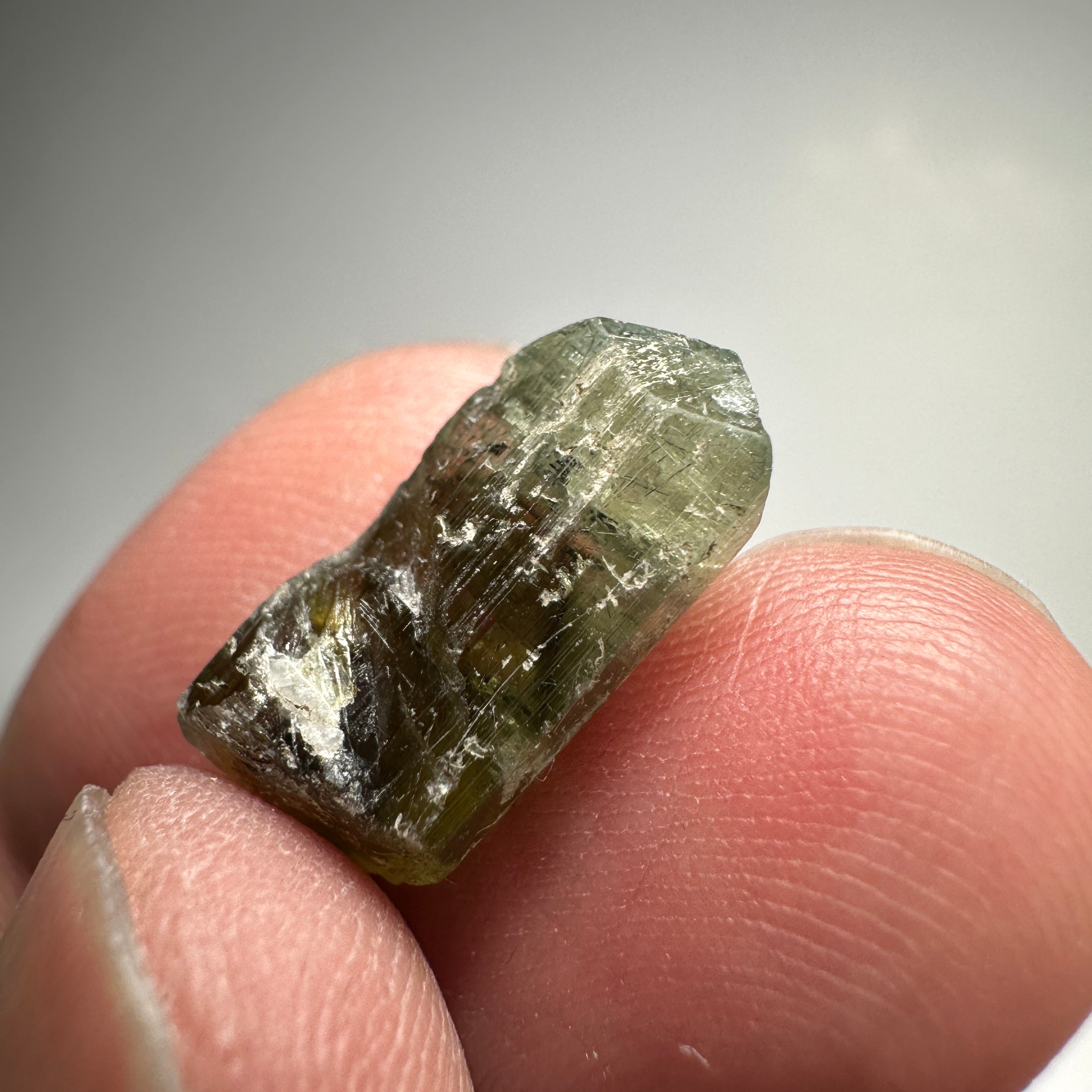 1.90gm Tourmaline Crystal, Mwajanga, Tanzania.