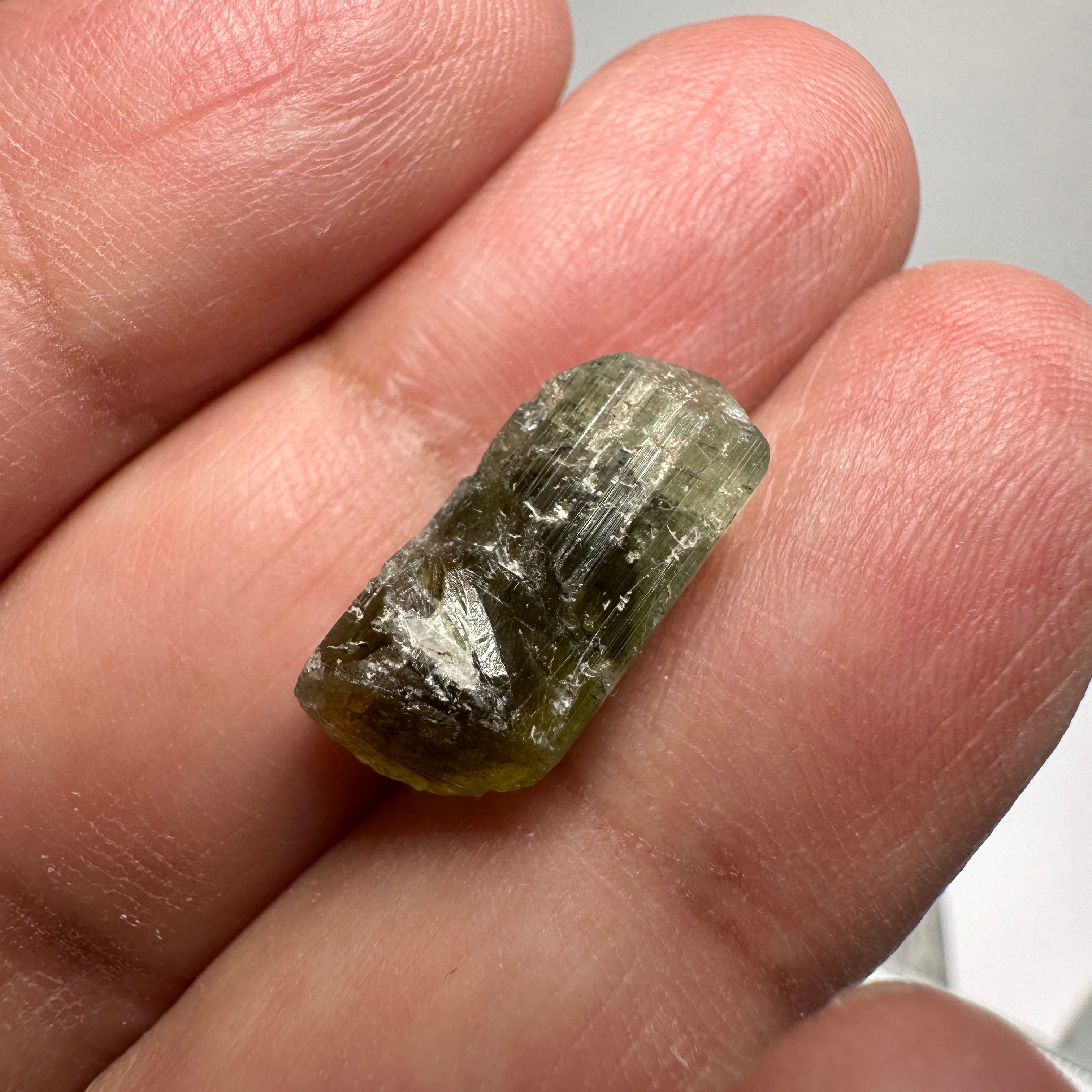 1.90gm Tourmaline Crystal, Mwajanga, Tanzania.