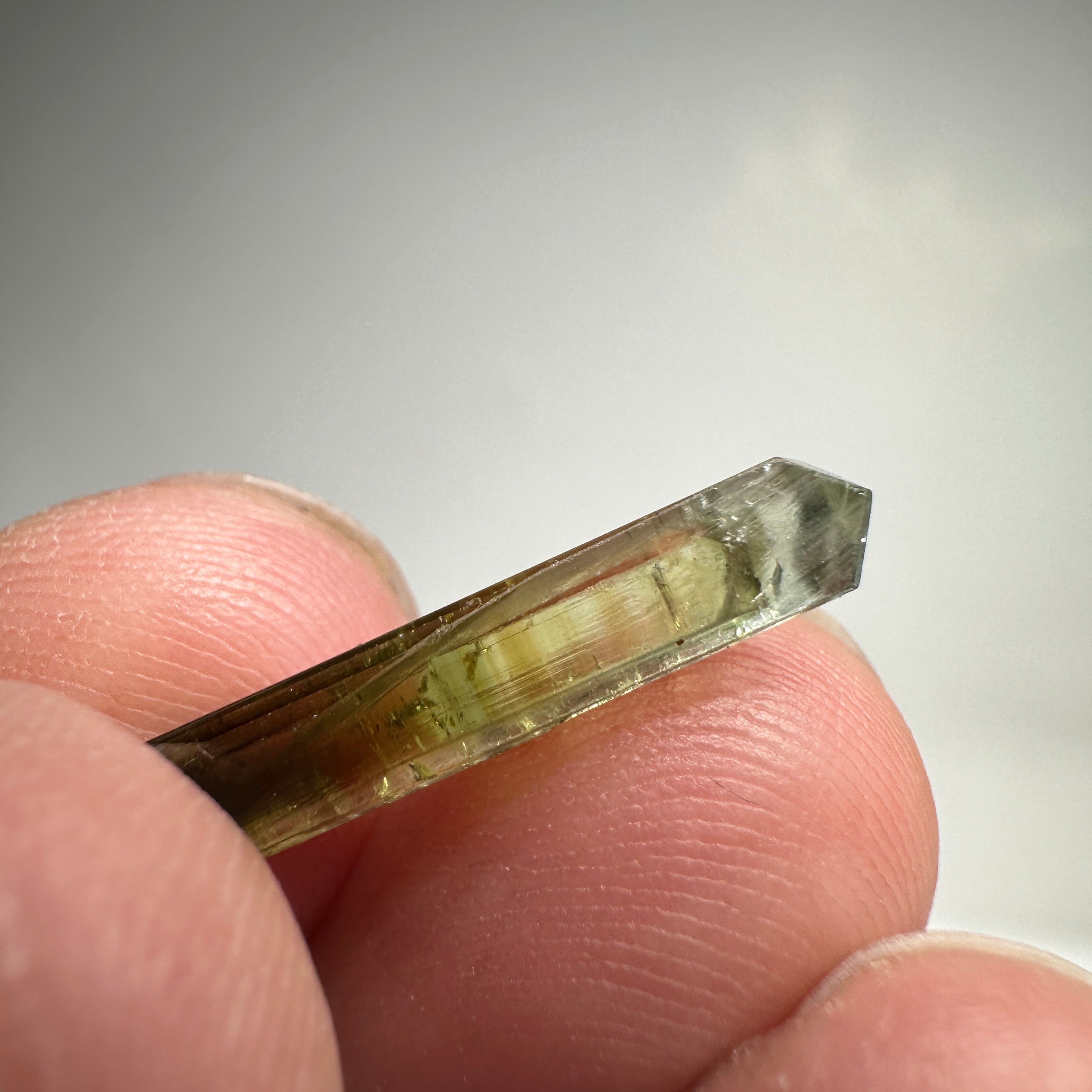 0.80gm Tourmaline Crystal, Mwajanga, Tanzania.