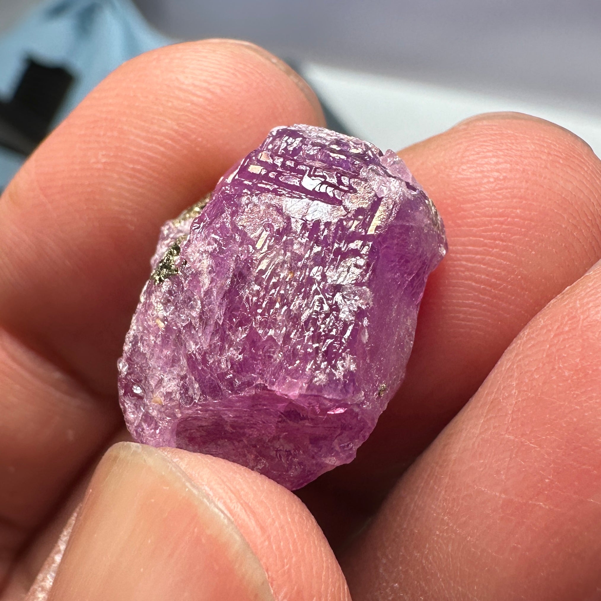 Sapphire Crystal Specimen/Cabbing grade rough, 39.66ct, Morogoro, Tanzania, Untreated Unheated.