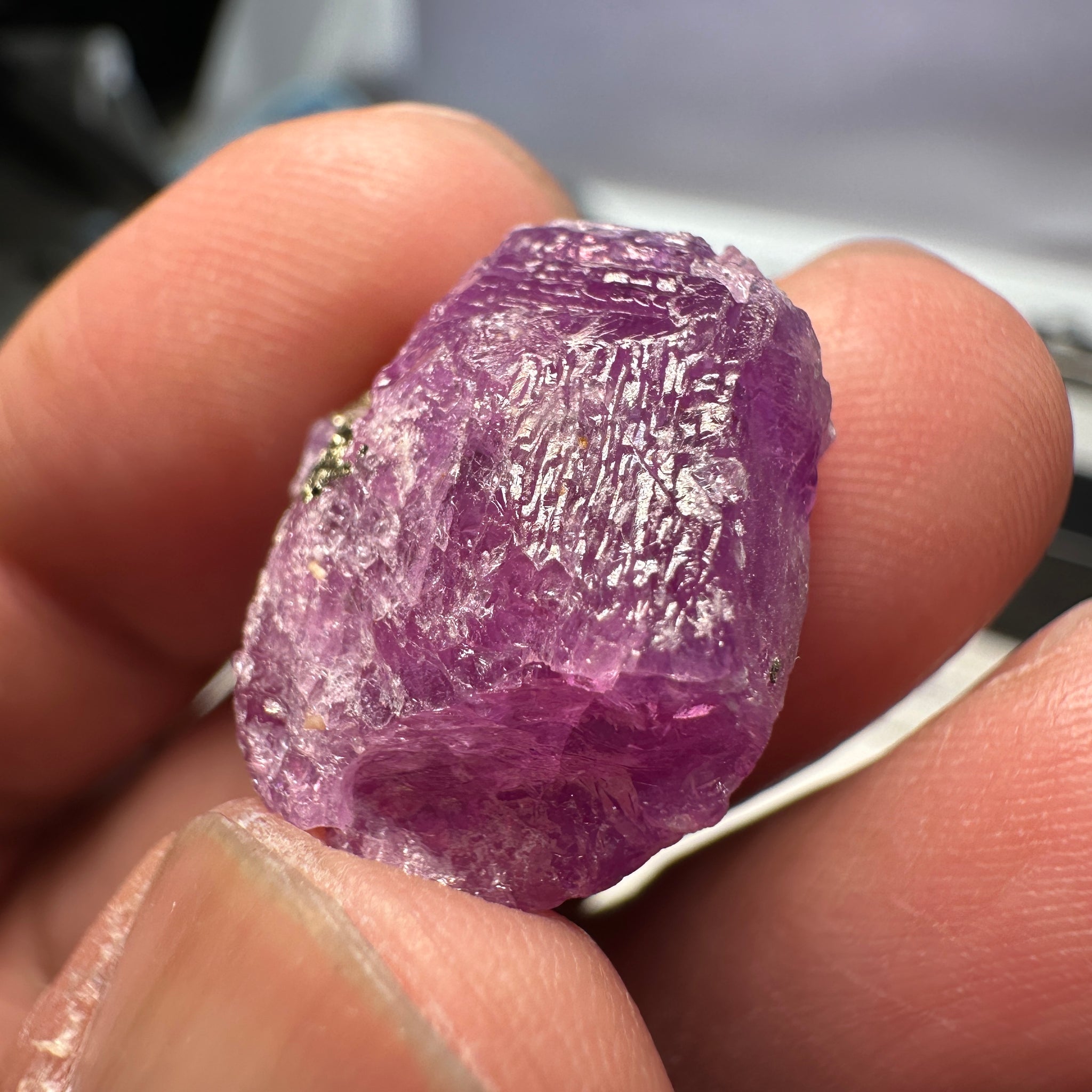 Sapphire Crystal Specimen/Cabbing grade rough, 39.66ct, Morogoro, Tanzania, Untreated Unheated.