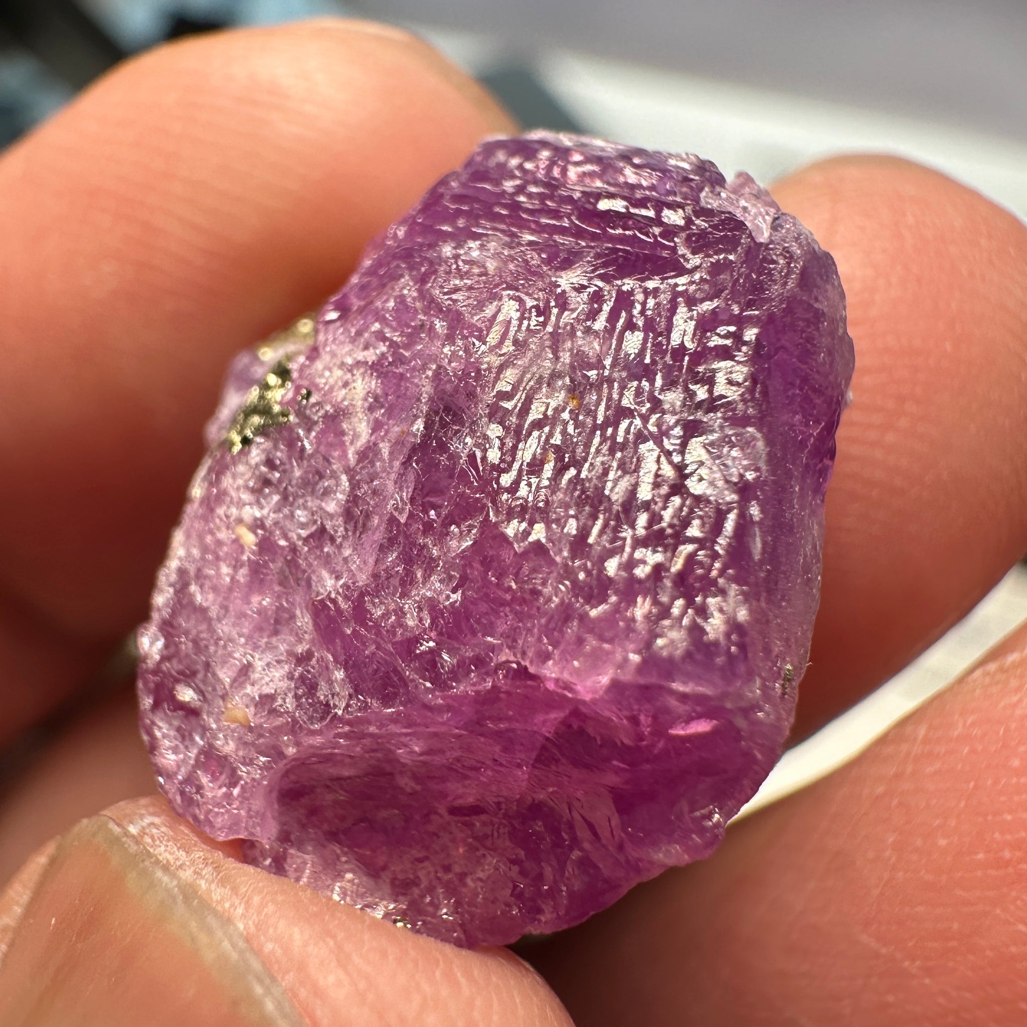 Sapphire Crystal Specimen/Cabbing grade rough, 39.66ct, Morogoro, Tanzania, Untreated Unheated.