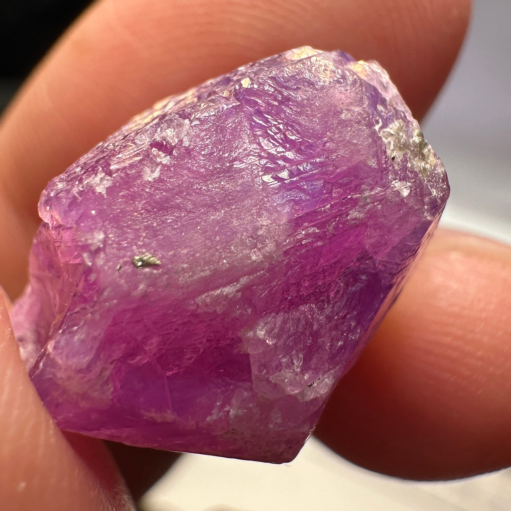 Sapphire Crystal Specimen/Cabbing grade rough, 39.66ct, Morogoro, Tanzania, Untreated Unheated.