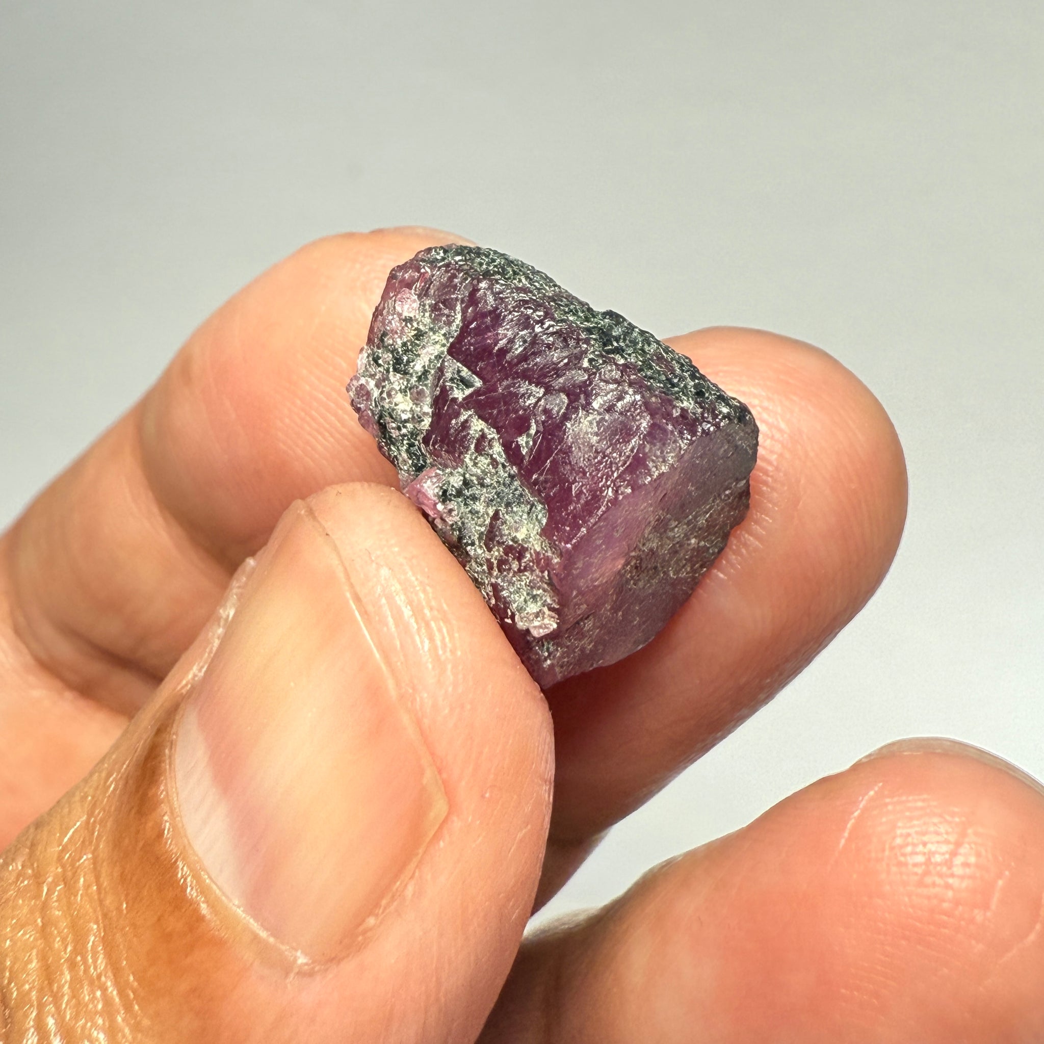Winza Sapphire Crystal, 26.19ct, Winza, Tanzania, Untreated Unheated