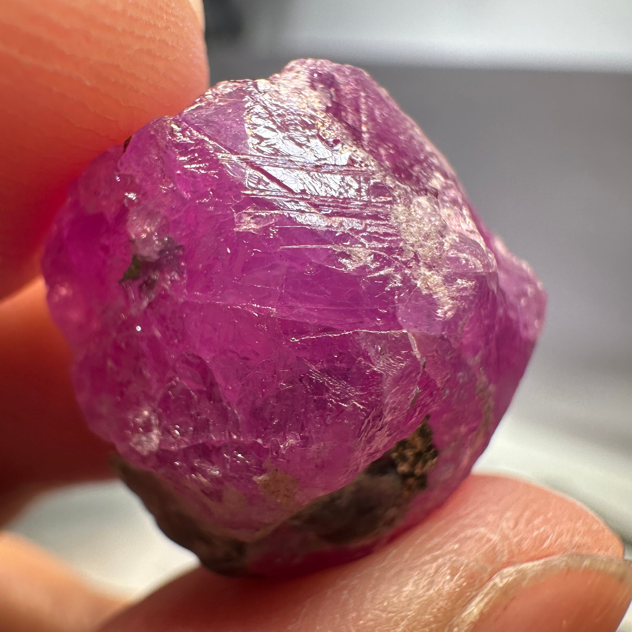 Sapphire Crystal Specimen/Cabbing grade rough, 39.66ct, Morogoro, Tanzania, Untreated Unheated.