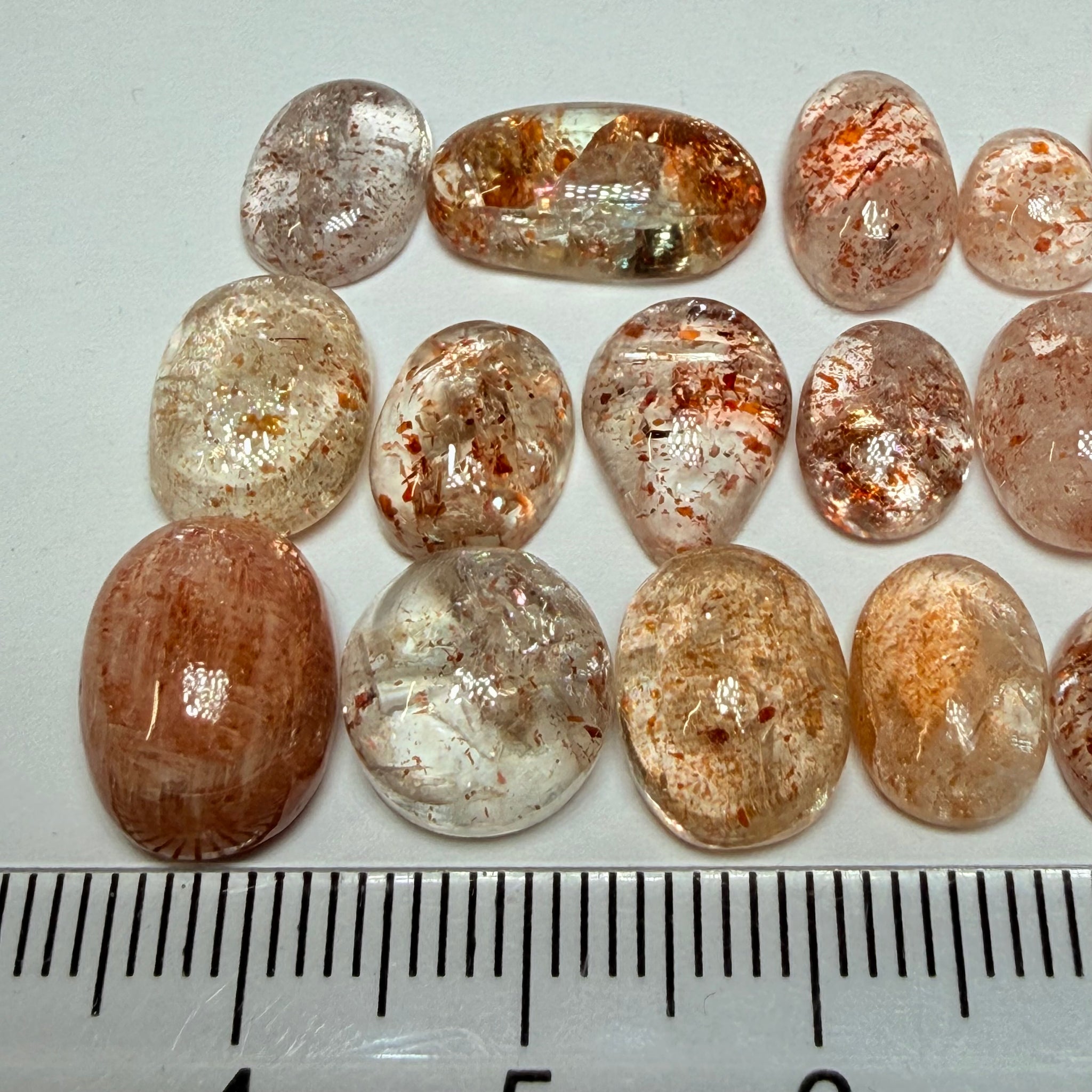 Confetti Sunstone Wholesale Lot, Tanzania. 72.63ct, Untreated Unheated