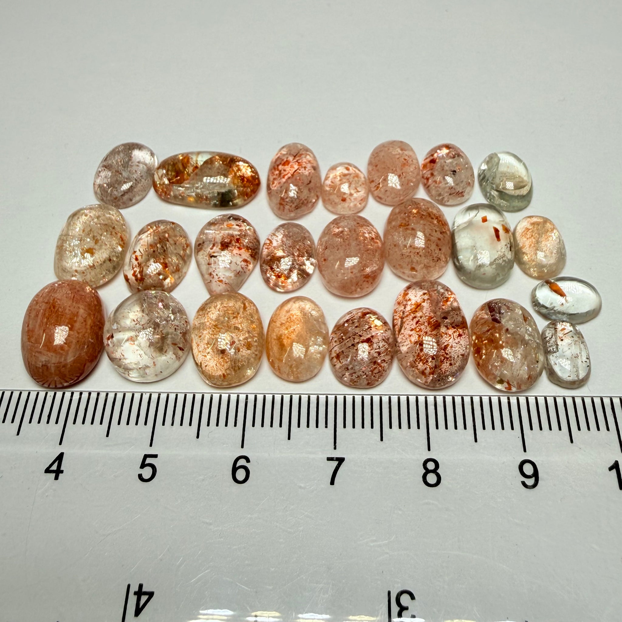 Confetti Sunstone Wholesale Lot, Tanzania. 72.63ct, Untreated Unheated