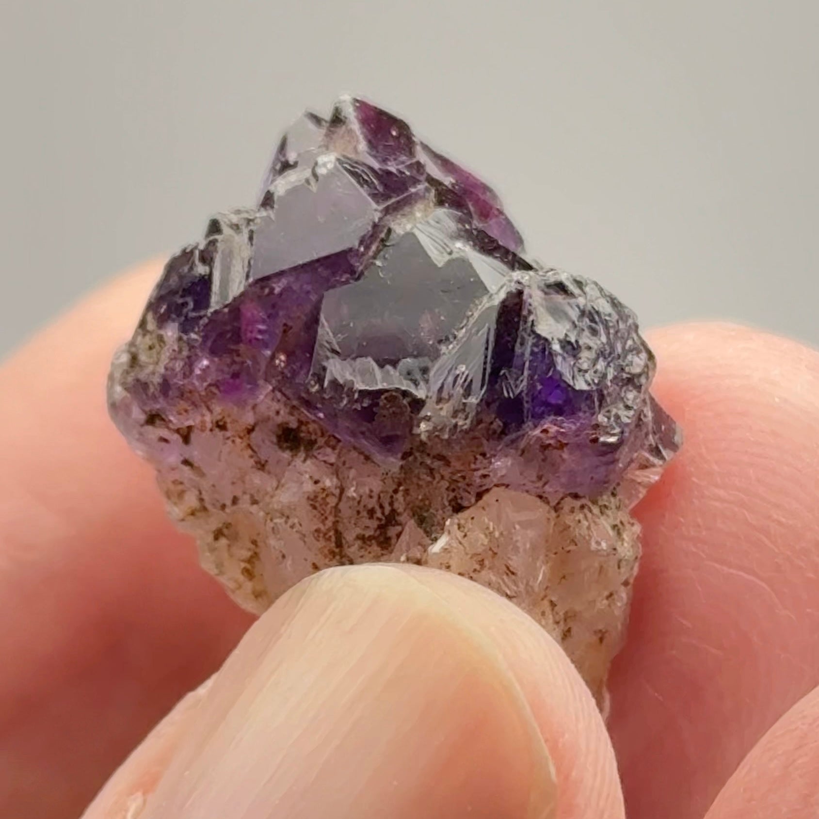 Amethyst Crystal 5.1gm, Tanzania, Untreated Unheated