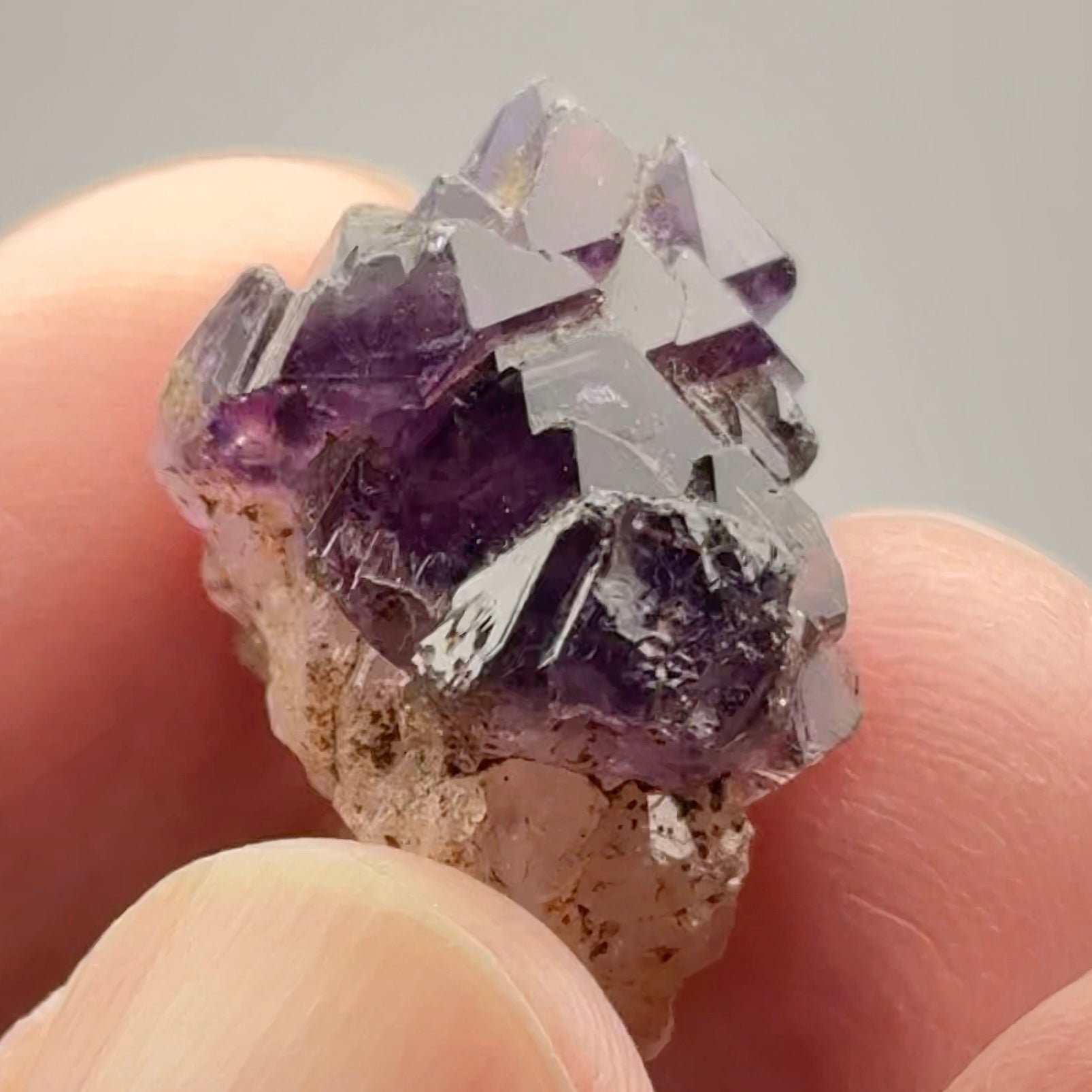 Amethyst Crystal 5.1gm, Tanzania, Untreated Unheated