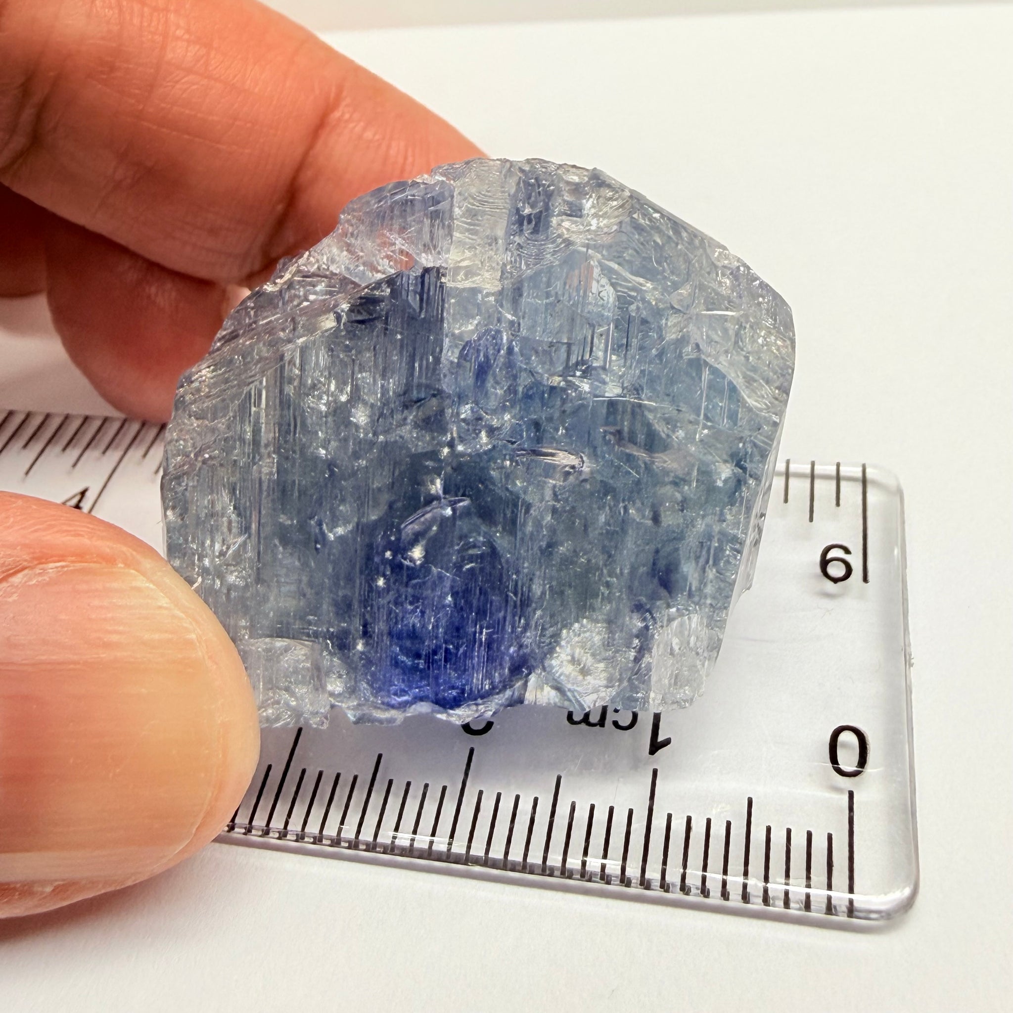 Tanzanite Crystal, 155.97ct, Merelani, Tanzania, Gently Heated