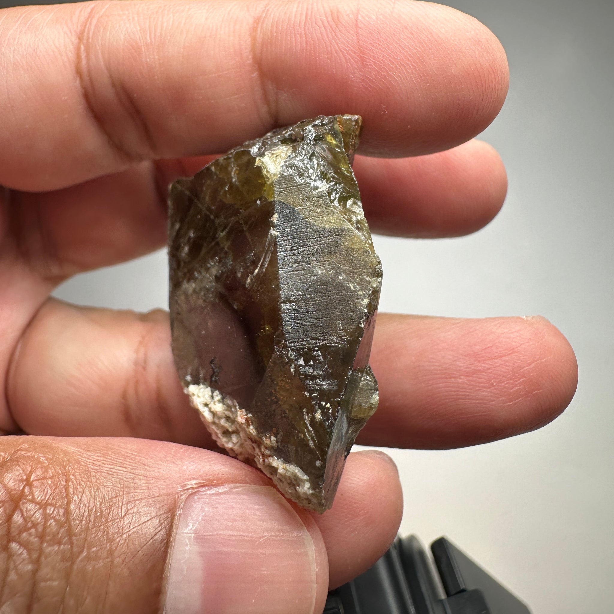 Chrome Sphene Crystal, 37.50gm, Tanzania, Untreated Unheated