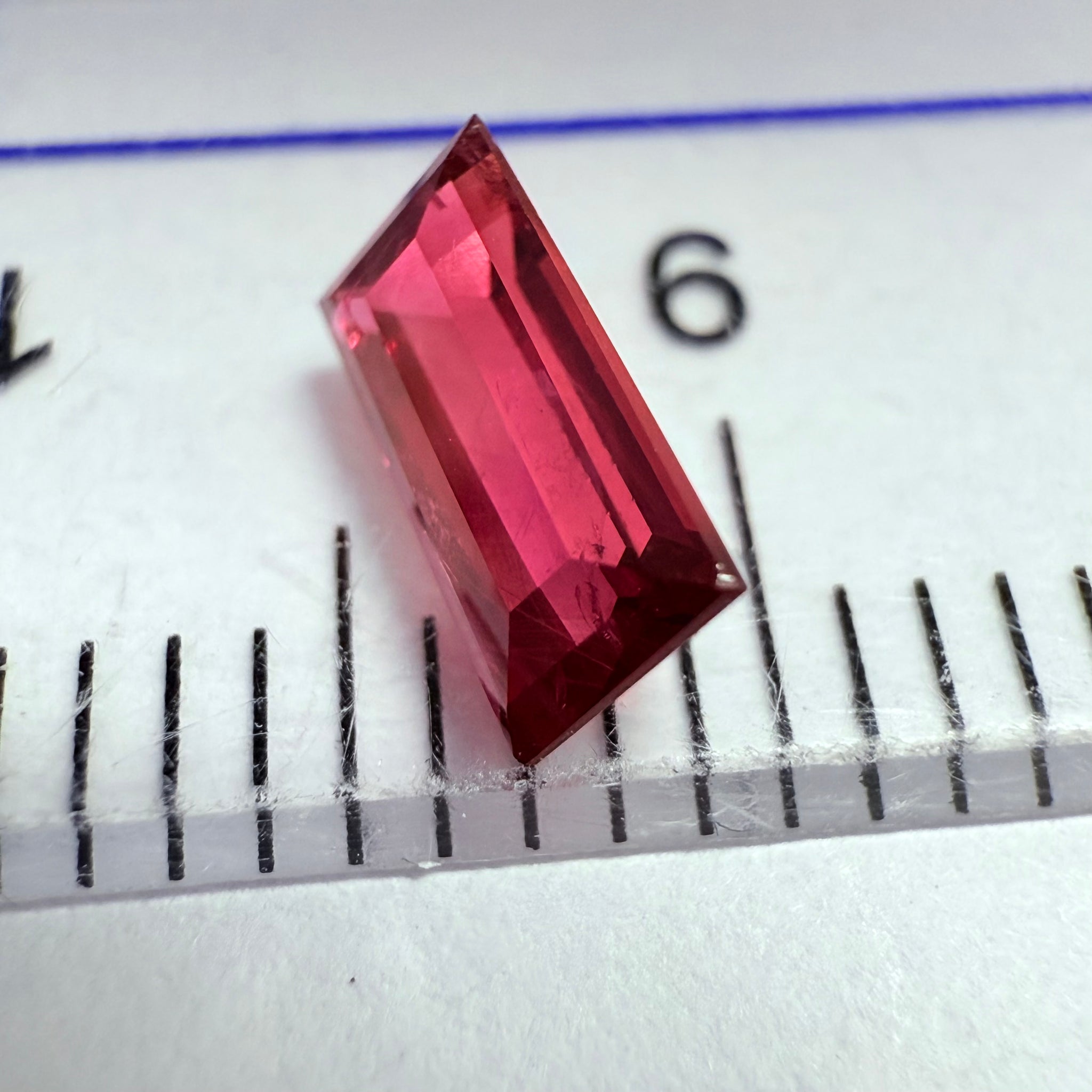Winza Ruby, 0.64ct, Winza, Tanzanian, Untreated Unheated, slightly included, see crown facets