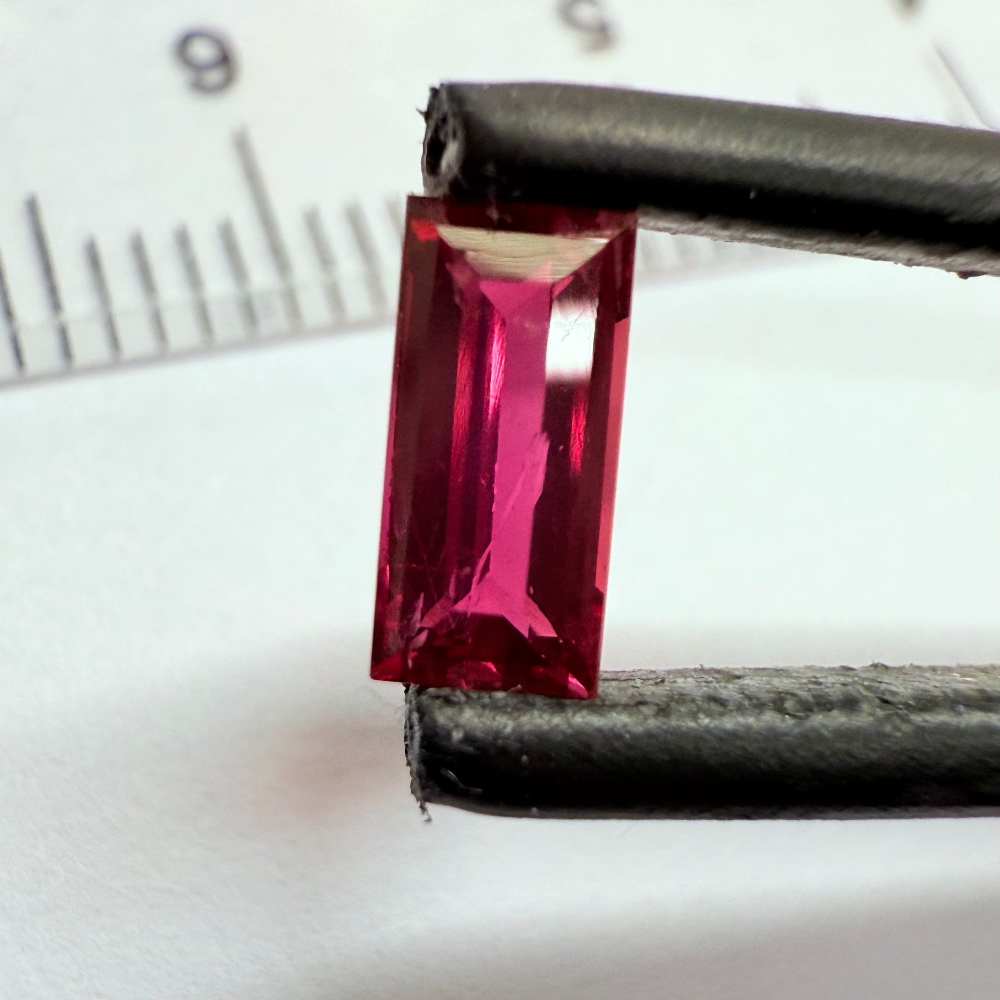 Winza Ruby, 0.64ct, Winza, Tanzanian, Untreated Unheated, slightly included, see crown facets