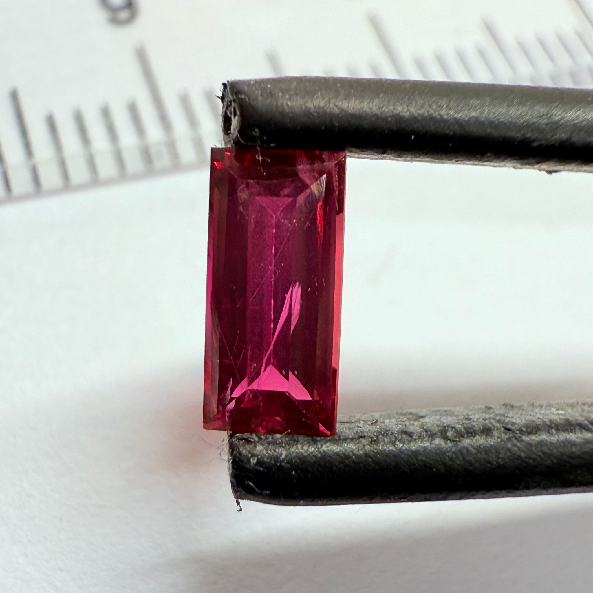 Winza Ruby, 0.64ct, Winza, Tanzanian, Untreated Unheated, slightly included, see crown facets