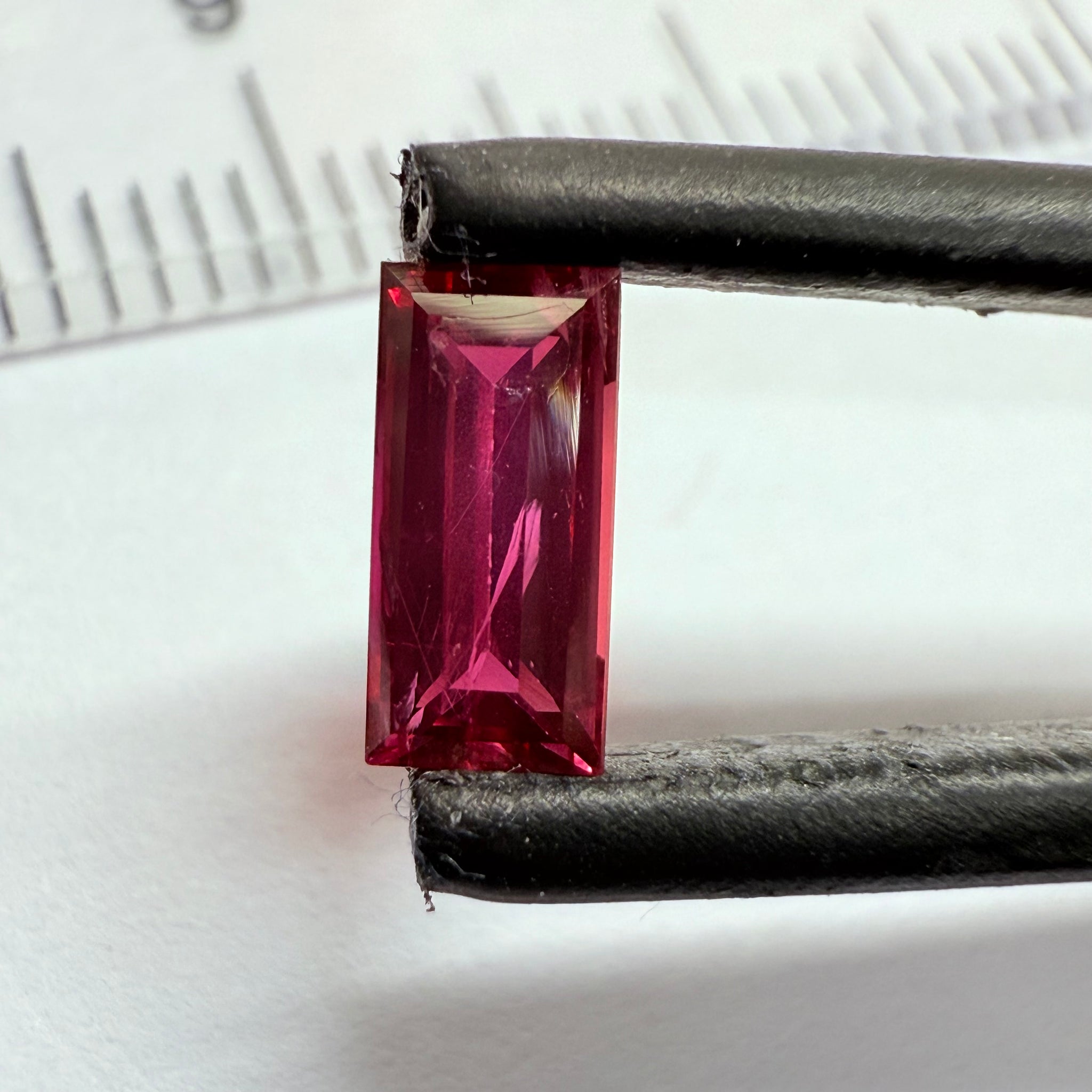 Winza Ruby, 0.64ct, Winza, Tanzanian, Untreated Unheated, slightly included, see crown facets