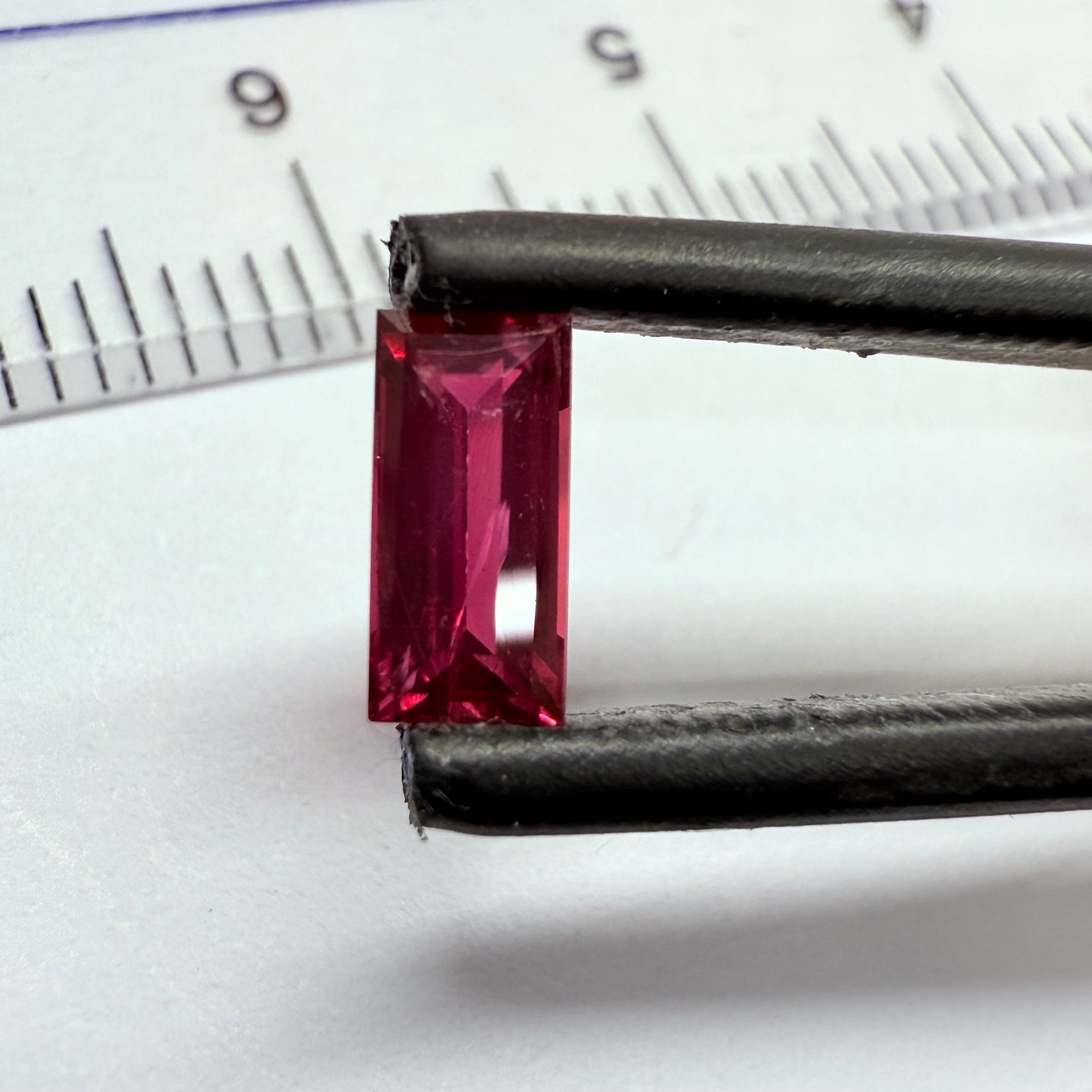 Winza Ruby, 0.64ct, Winza, Tanzanian, Untreated Unheated, slightly included, see crown facets